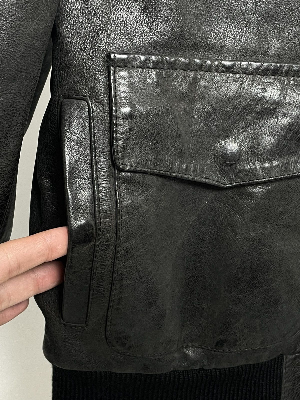 Belstaff Brad Pitt Belstaff 💥Very Rare Leather Jacket Benjamin Button Size US L / EU 52-54 / 3 - 15 Thumbnail