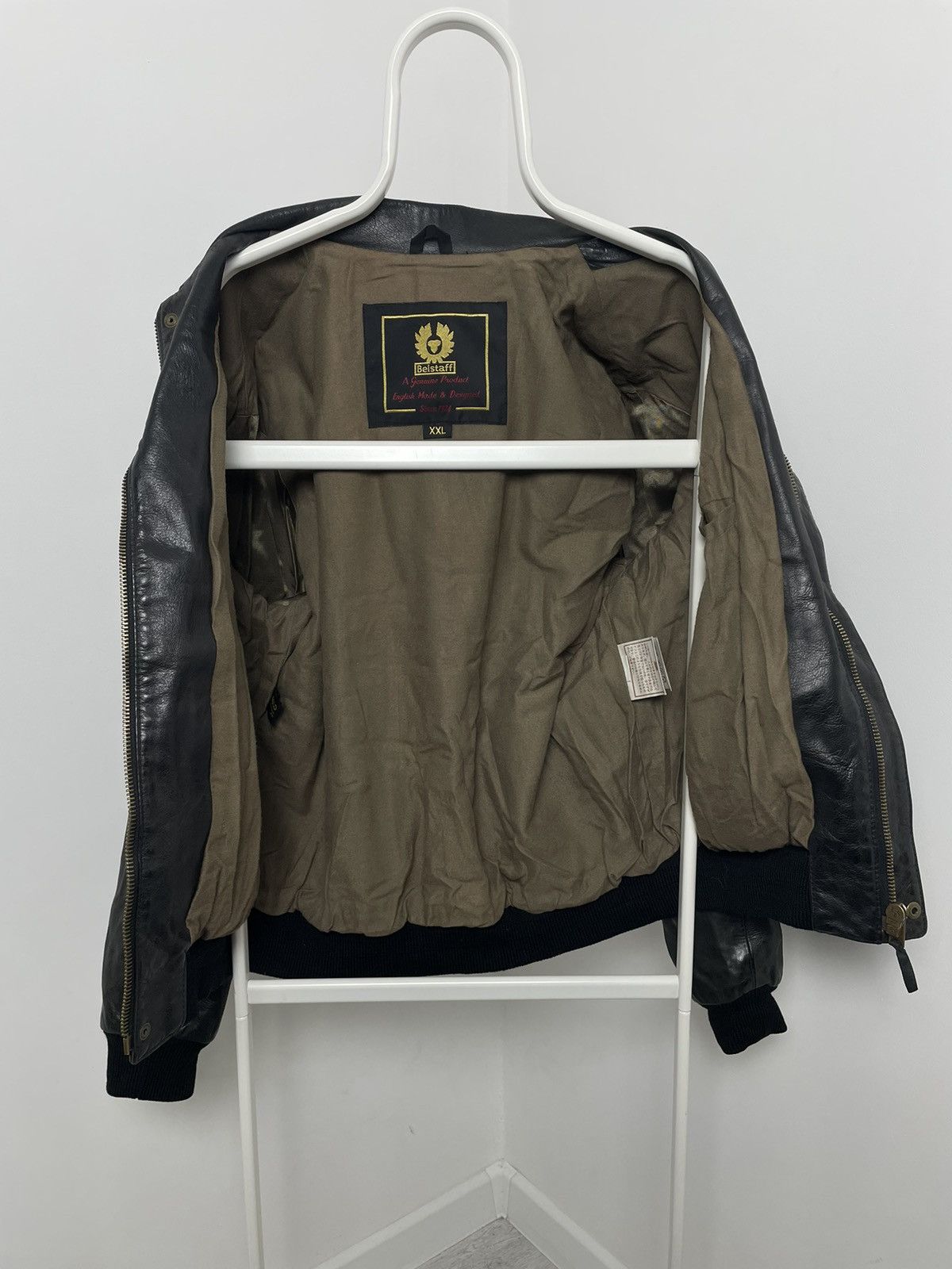 Belstaff Brad Pitt Belstaff 💥Very Rare Leather Jacket Benjamin Button Size US L / EU 52-54 / 3 - 18 Thumbnail