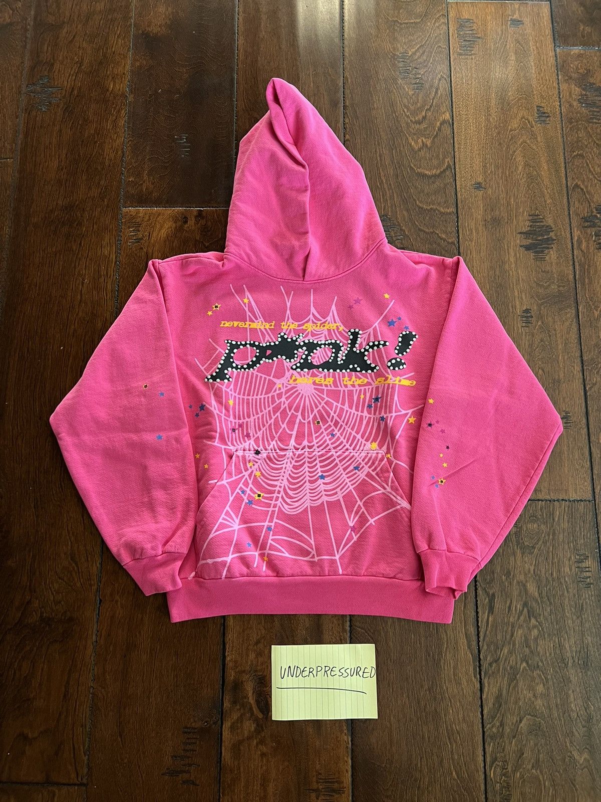 Spider Worldwide NEW** SPIDER WORLDWIDE PINK PUNK HOODIE SMALL Size US S / EU 44-46 / 1 - 1 Preview