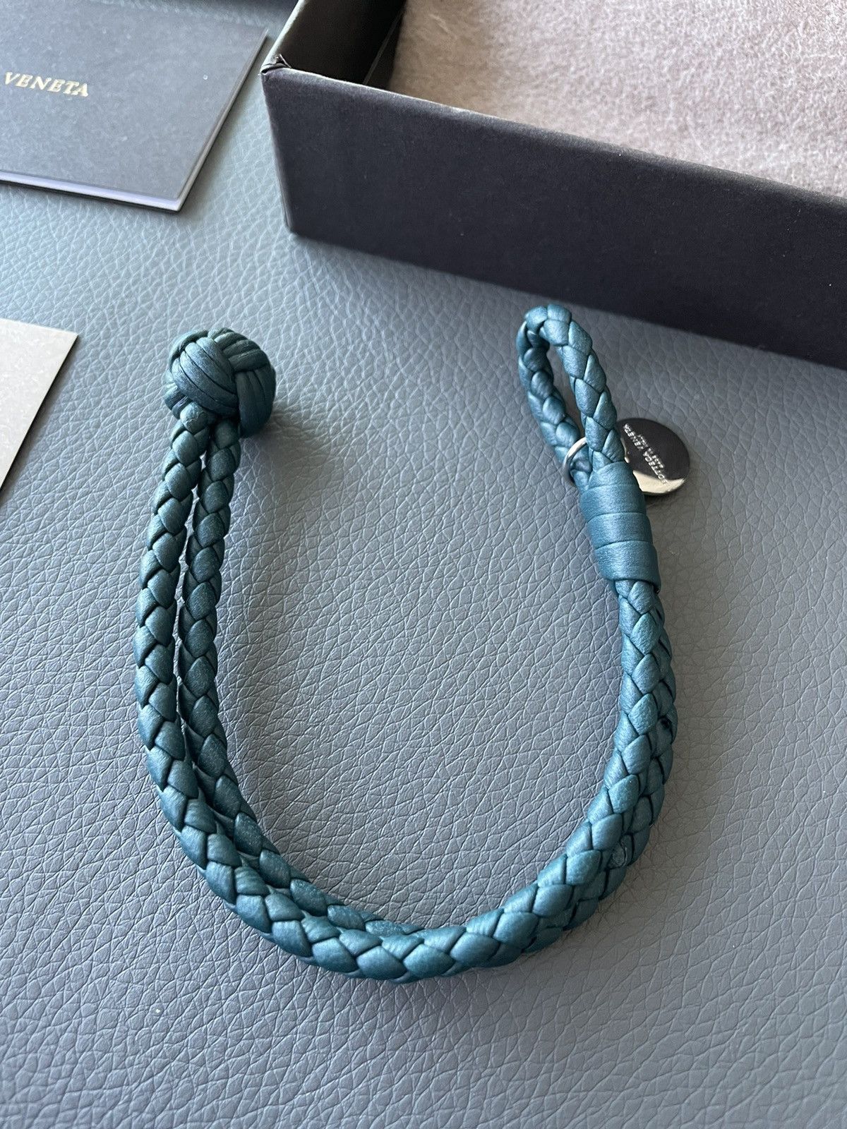 Rare Runway LimitedEdition Brand New Woven Leather Bracelet