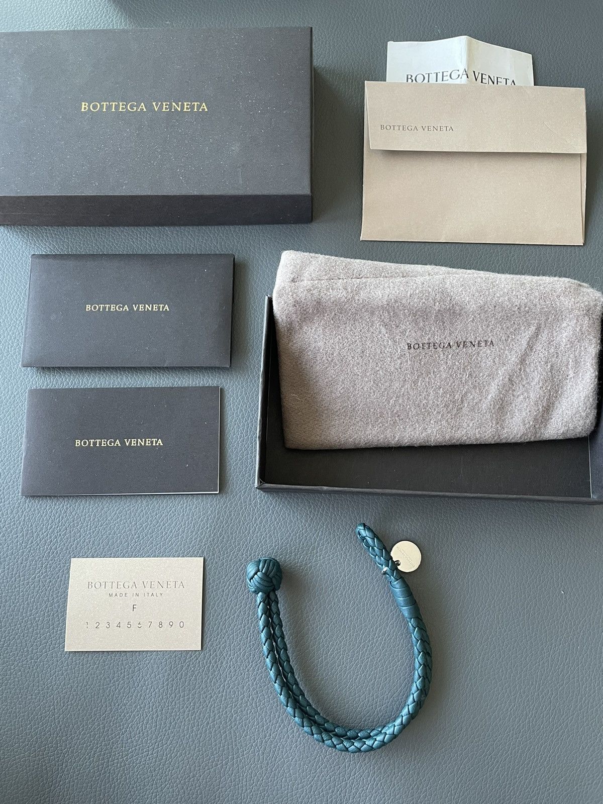 Rare Runway LimitedEdition Brand New Woven Leather Bracelet