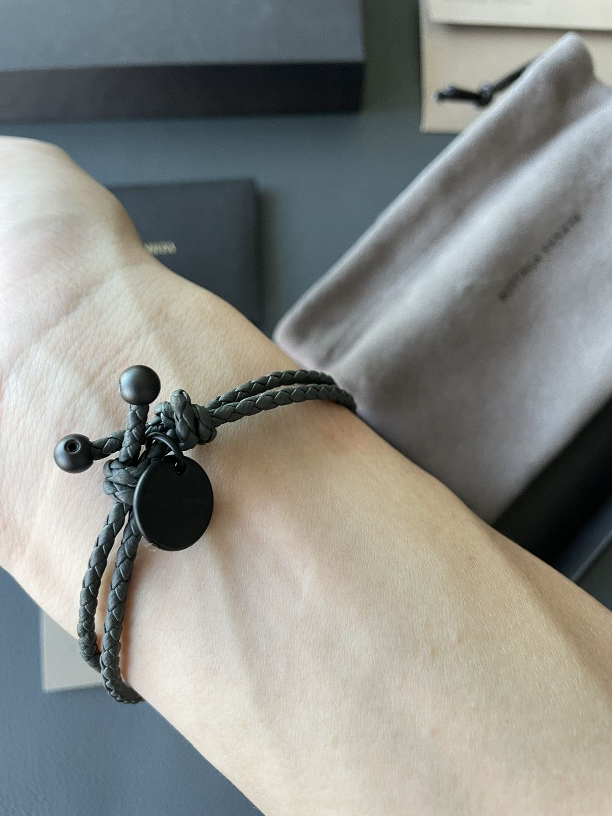 Bottega Veneta Brand New Iconic LimitedEdition Leather Bracelet Adjustable Size ONE SIZE - 3 Thumbnail