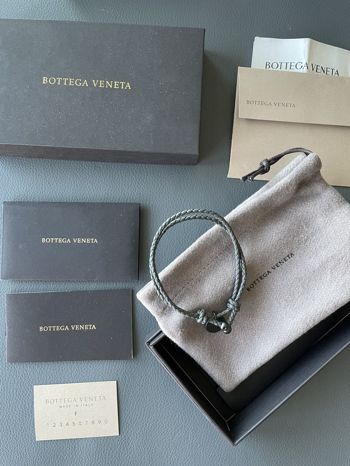 Bottega Veneta Brand New Iconic LimitedEdition Leather Bracelet Adjustable Size ONE SIZE - 10 Thumbnail