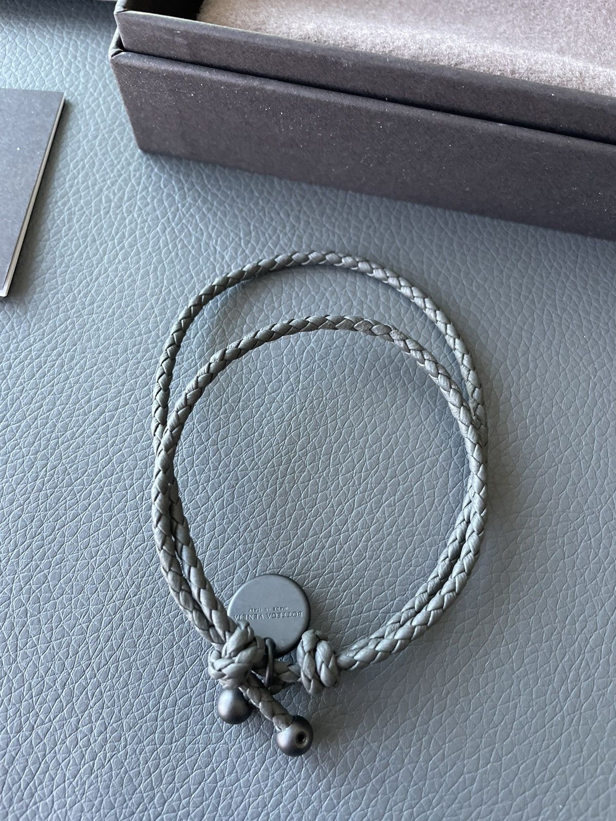 Bottega Veneta Brand New Iconic LimitedEdition Leather Bracelet Adjustable Size ONE SIZE - 2 Thumbnail