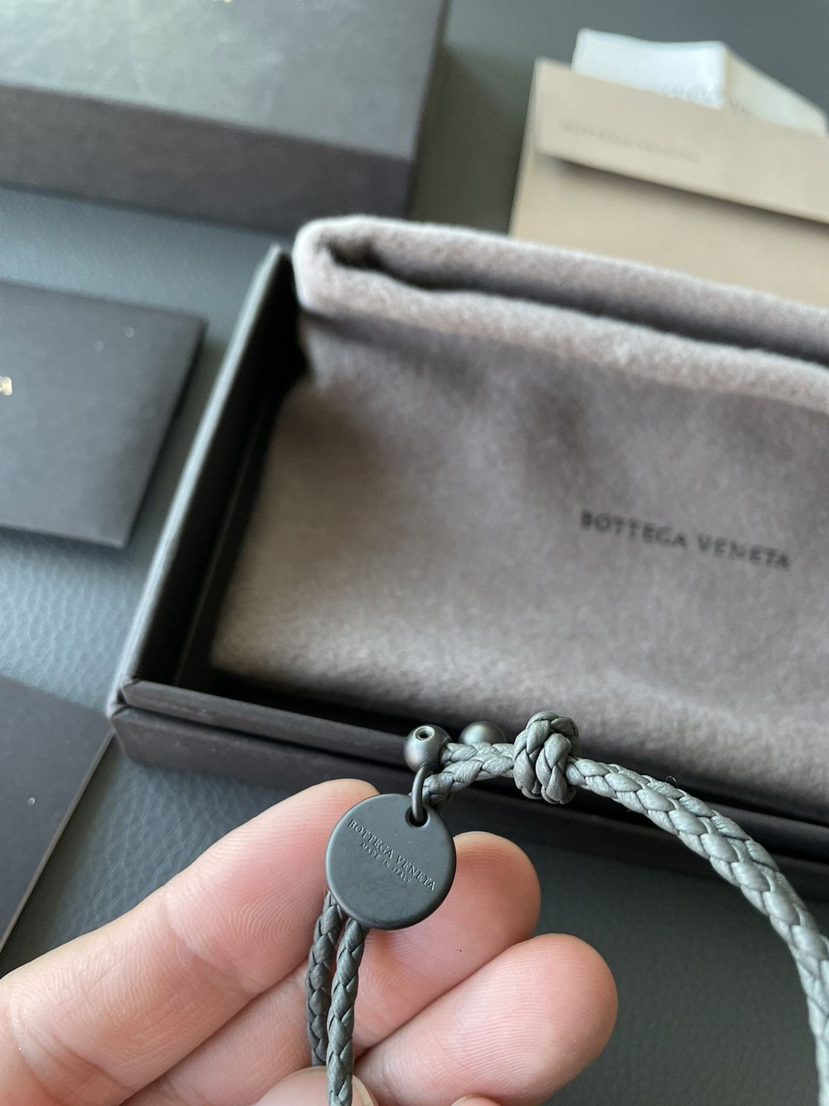Bottega Veneta Brand New Iconic LimitedEdition Leather Bracelet Adjustable Size ONE SIZE - 4 Thumbnail