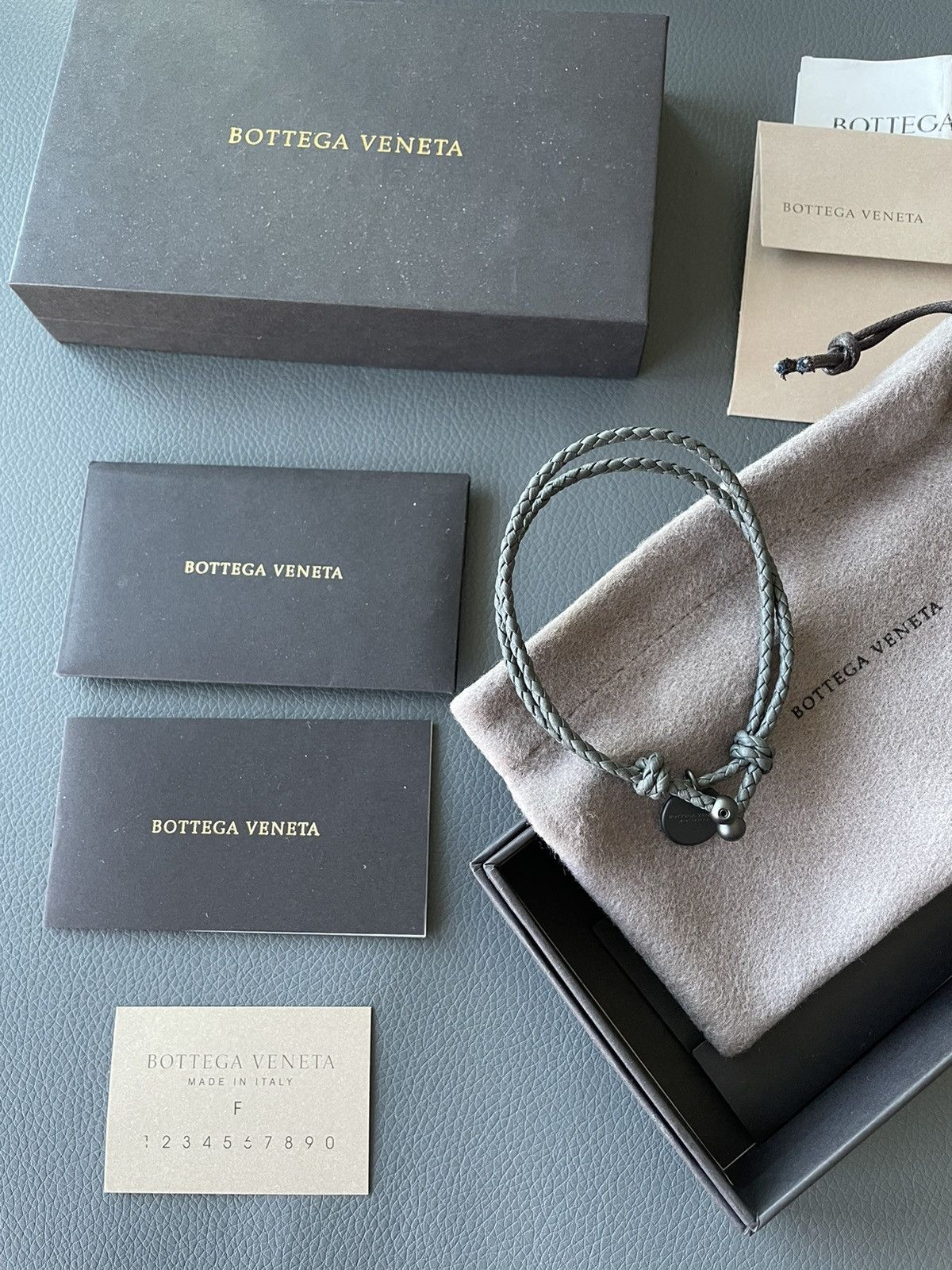 Bottega Veneta Brand New Iconic LimitedEdition Leather Bracelet Adjustable Size ONE SIZE - 9 Thumbnail