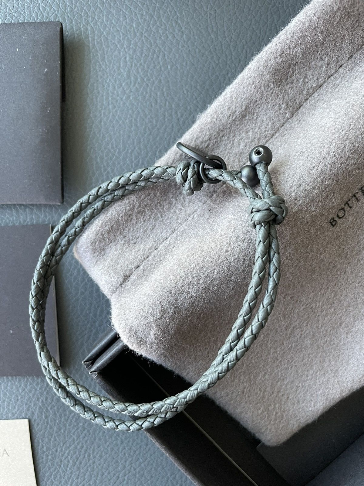 Bottega Veneta Brand New Iconic LimitedEdition Leather Bracelet Adjustable Size ONE SIZE - 1 Thumbnail