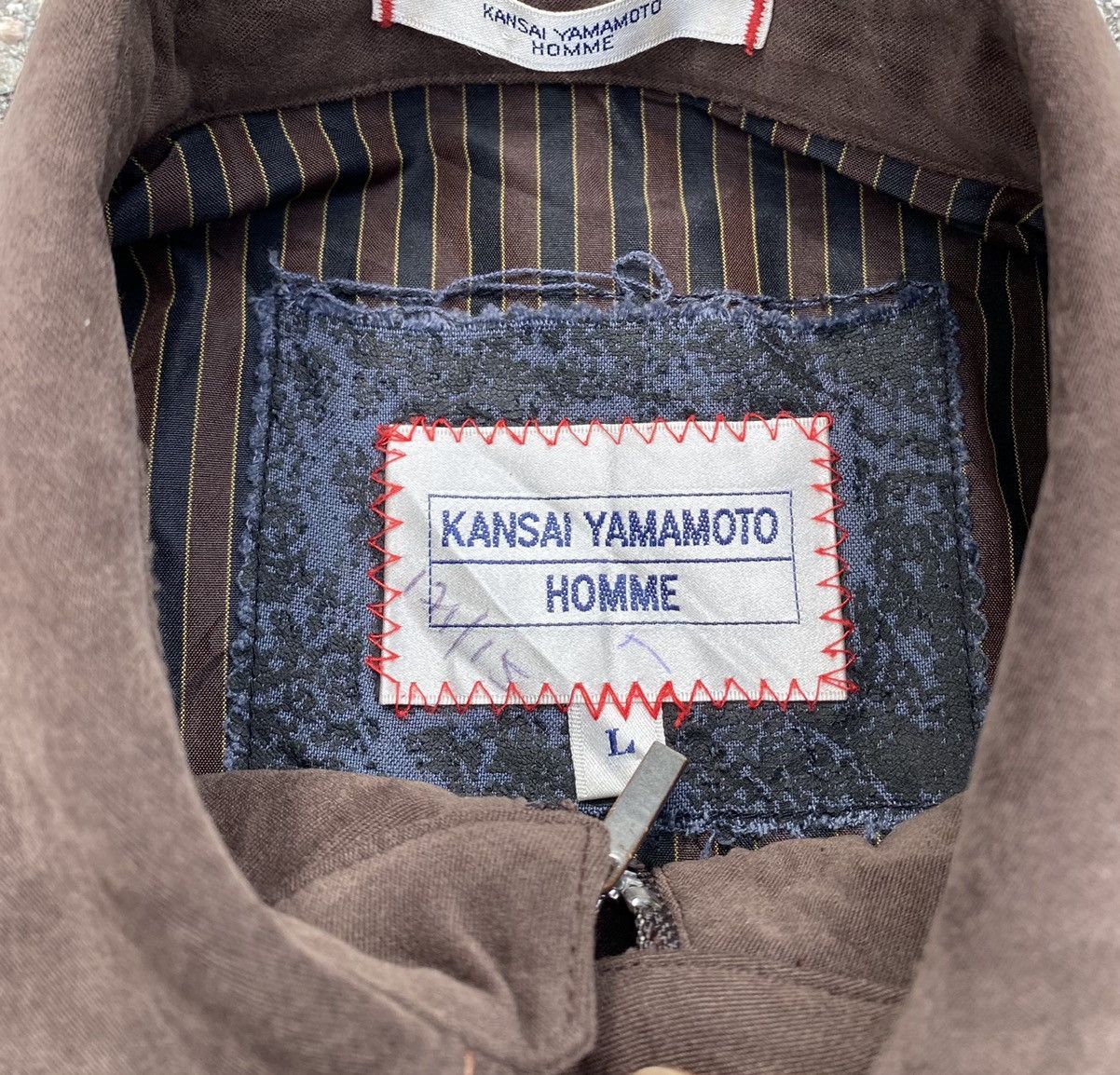 Japanese Brand × Kansai Yamamoto 🇯🇵 Brown Velvet Jacket 🇯🇵 Size US L / EU 52-54 / 3 - 7 Thumbnail