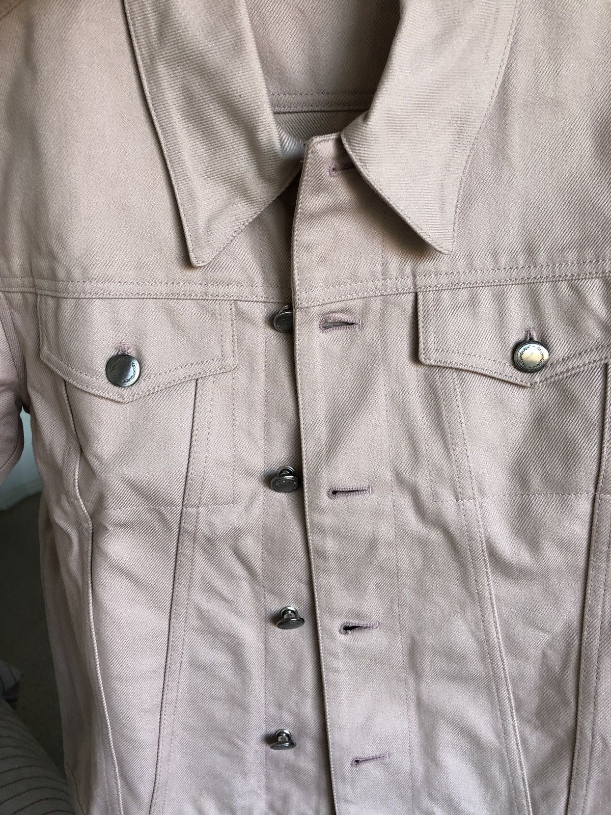 Yves Saint Laurent Premium Denim Jacket Blush Size US M / EU 48-50 / 2 - 7 Thumbnail