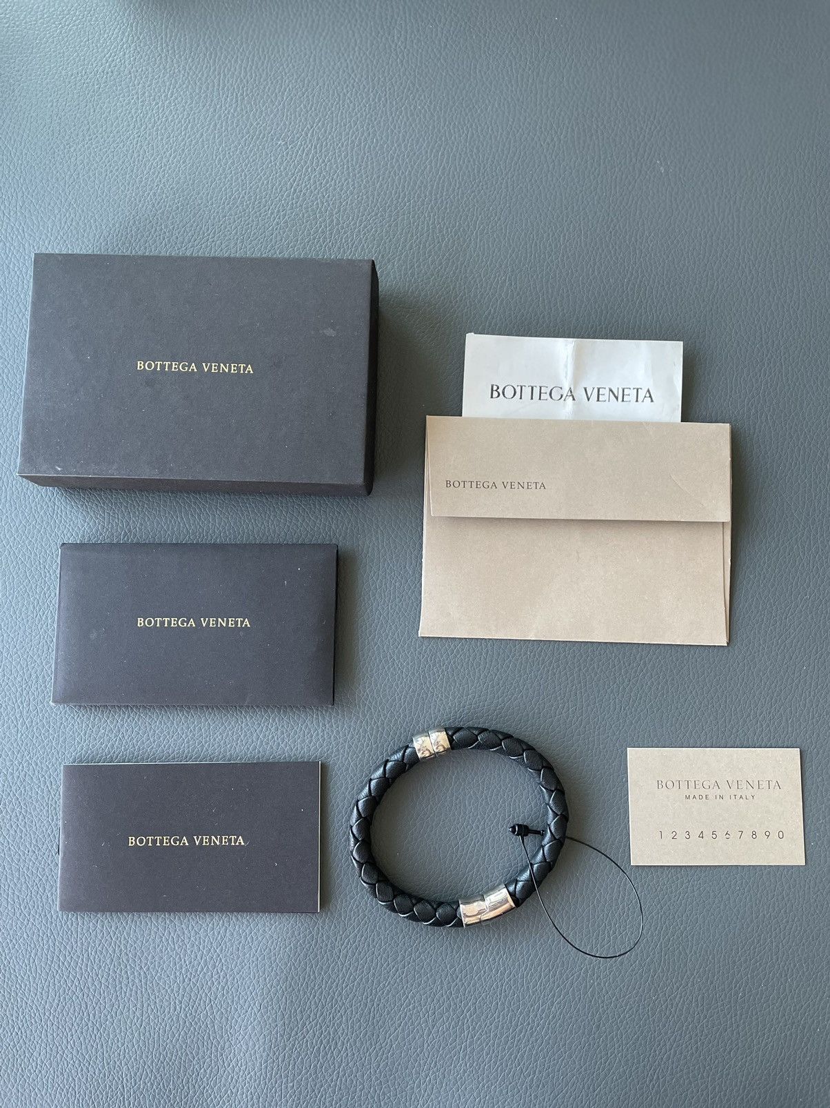 Bottega Veneta Limited Edition Rare Runway Classic Woven Leather Bracelet Size ONE SIZE - 5 Thumbnail