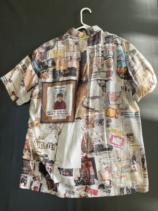 Supreme Supreme Dashs Wall Rayon Shirt | Grailed