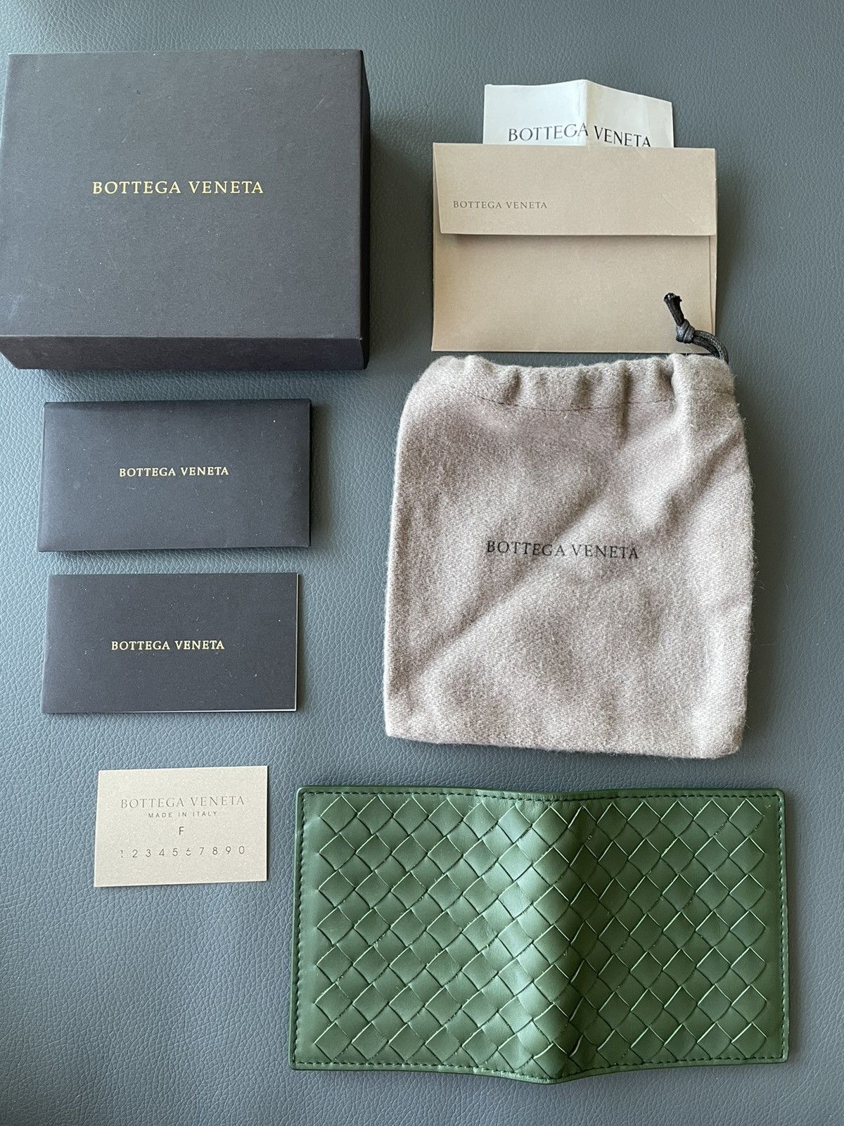 Bottega Veneta Rare Runway Brand New Limited Edition Woven Leather Wallet Size ONE SIZE - 2 Thumbnail