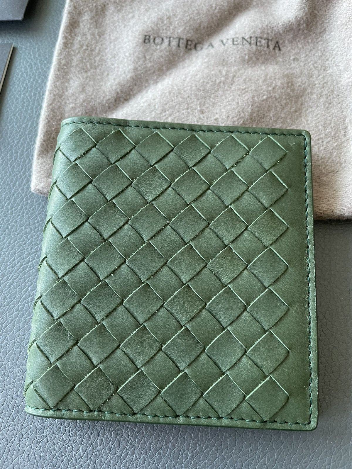 Bottega Veneta Rare Runway Brand New Limited Edition Woven Leather Wallet Size ONE SIZE - 5 Thumbnail
