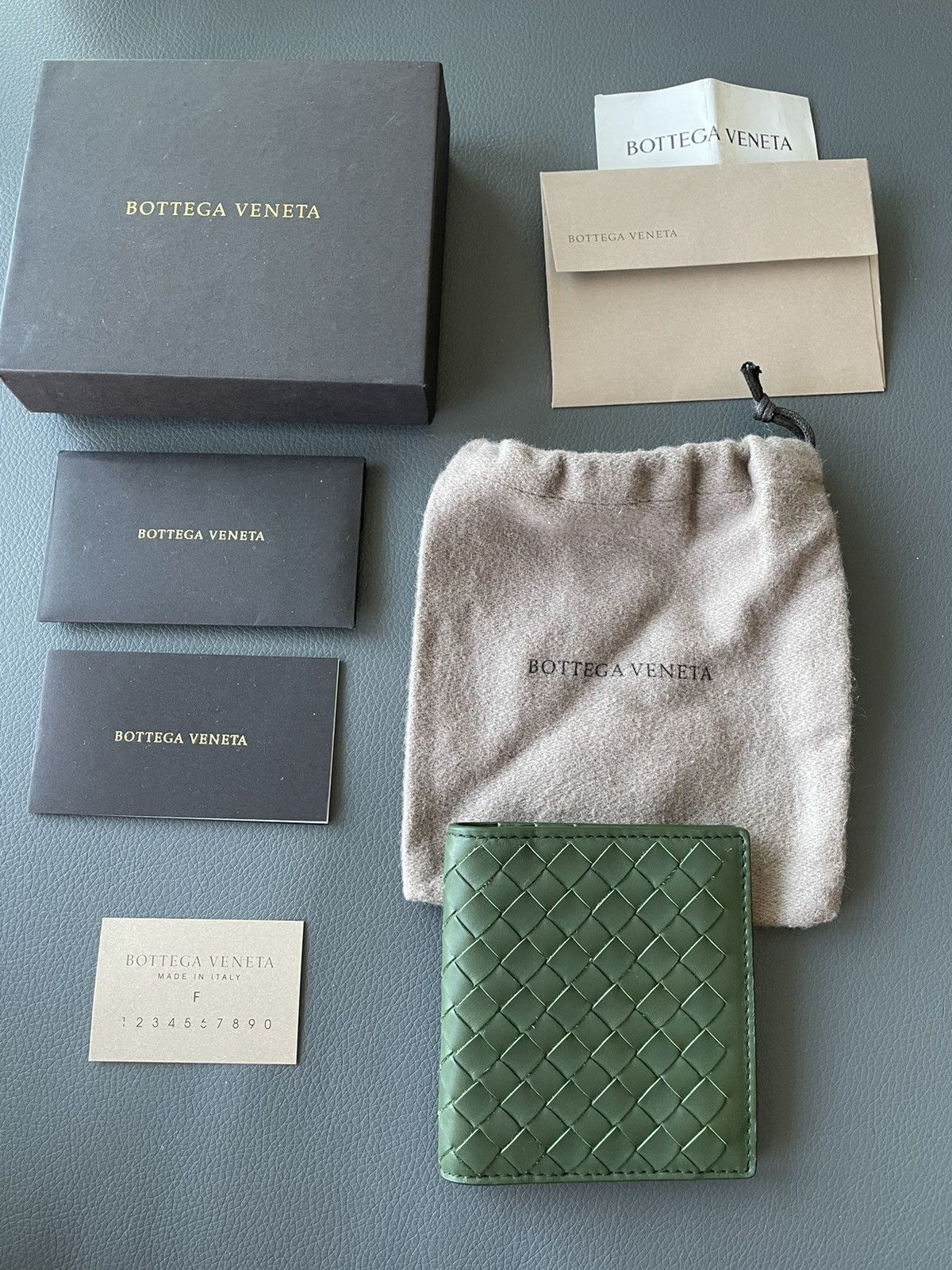 Bottega Veneta Rare Runway Brand New Limited Edition Woven Leather Wallet Size ONE SIZE - 6 Thumbnail