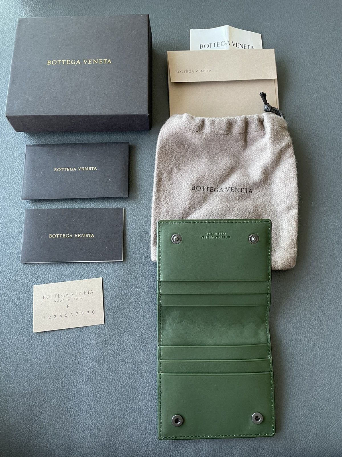 Bottega Veneta Rare Runway Brand New Limited Edition Woven Leather Wallet Size ONE SIZE - 13 Thumbnail