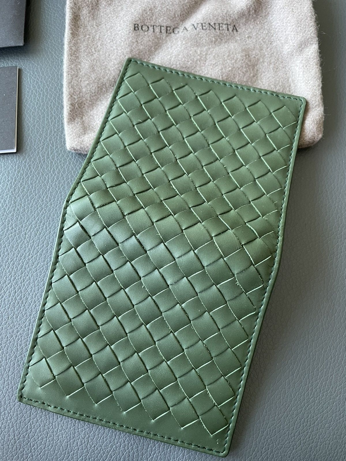 Bottega Veneta Rare Runway Brand New Limited Edition Woven Leather Wallet Size ONE SIZE - 9 Thumbnail
