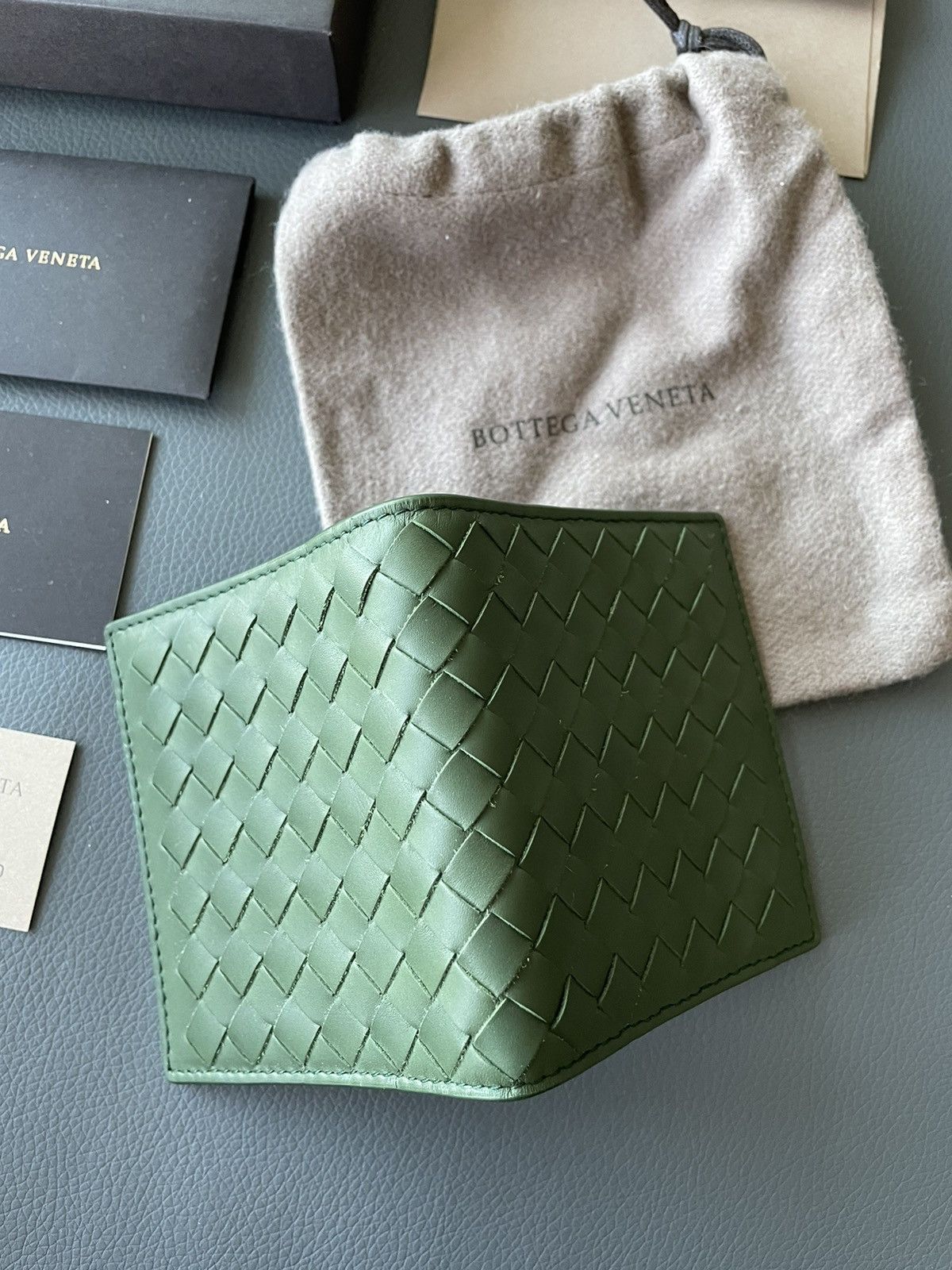 Bottega Veneta Rare Runway Brand New Limited Edition Woven Leather Wallet Size ONE SIZE - 16 Thumbnail