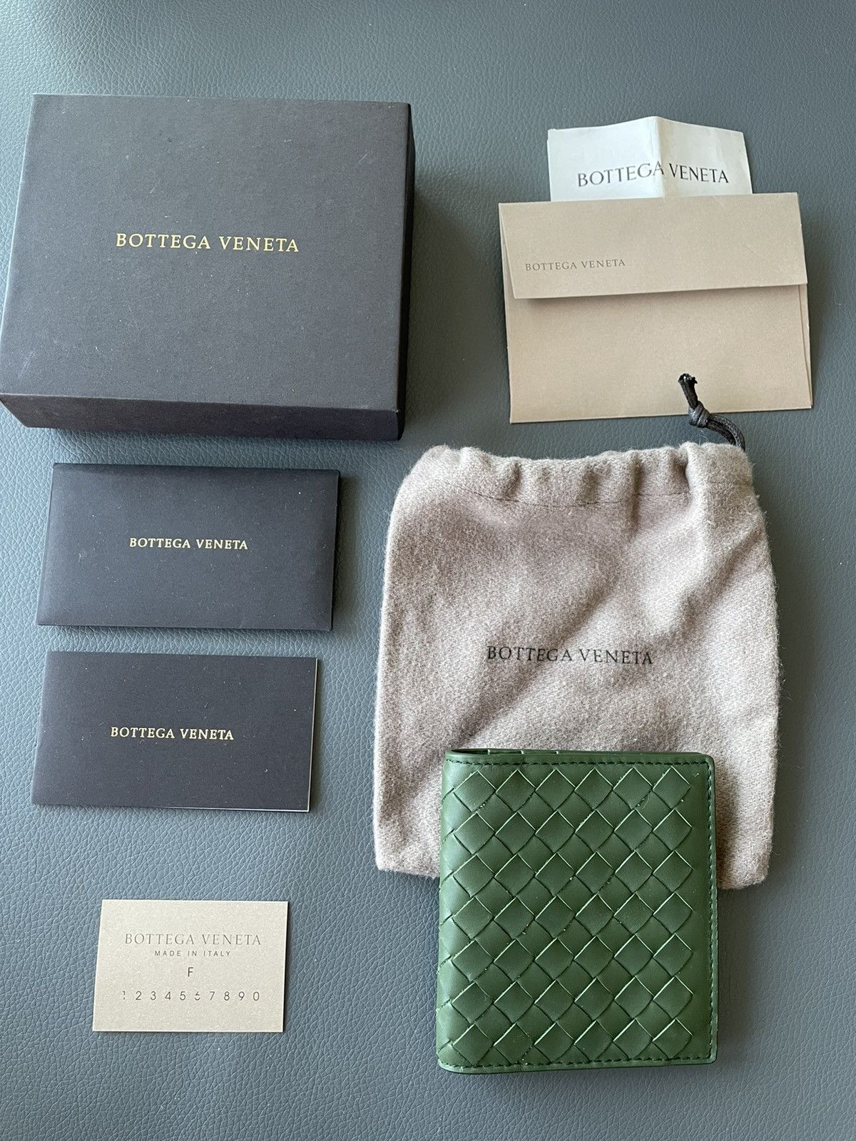 Bottega Veneta Rare Runway Brand New Limited Edition Woven Leather Wallet Size ONE SIZE - 3 Thumbnail