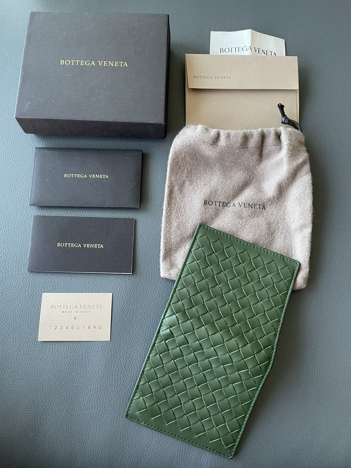 Bottega Veneta Rare Runway Brand New Limited Edition Woven Leather Wallet Size ONE SIZE - 1 Thumbnail