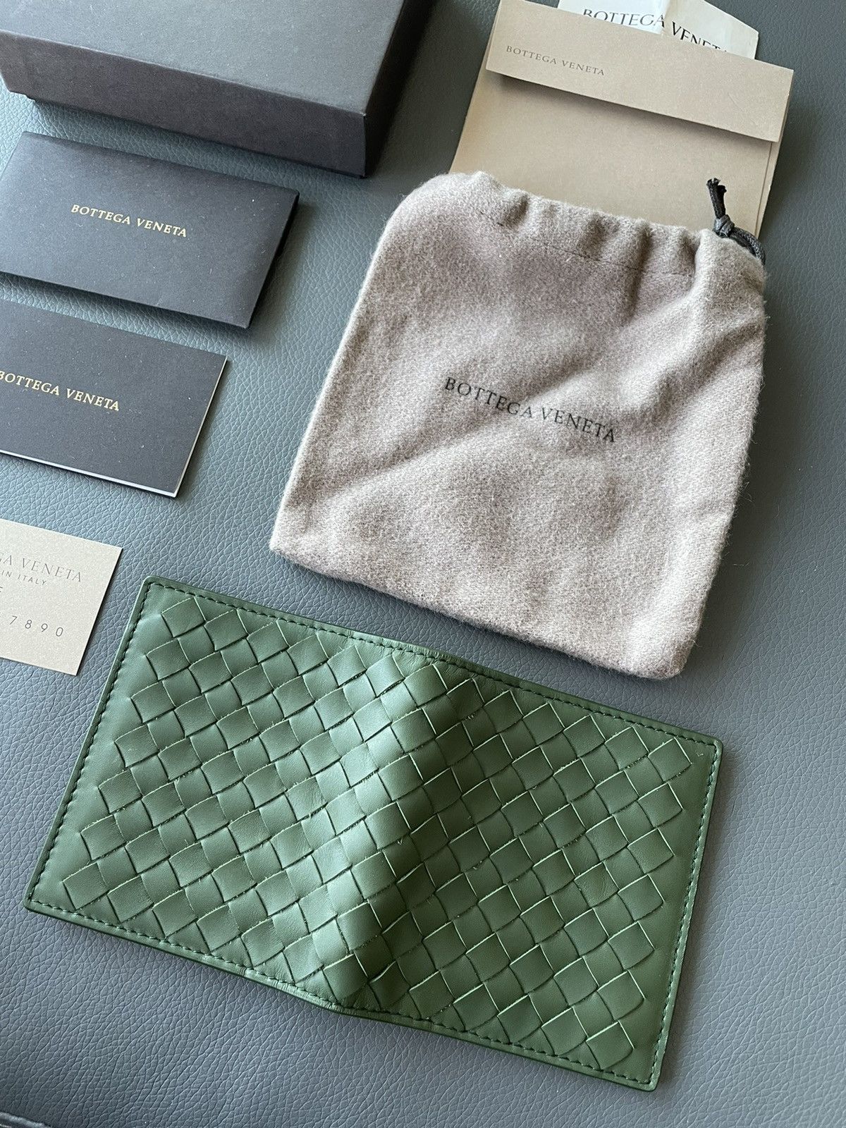 Bottega Veneta Rare Runway Brand New Limited Edition Woven Leather Wallet Size ONE SIZE - 4 Thumbnail