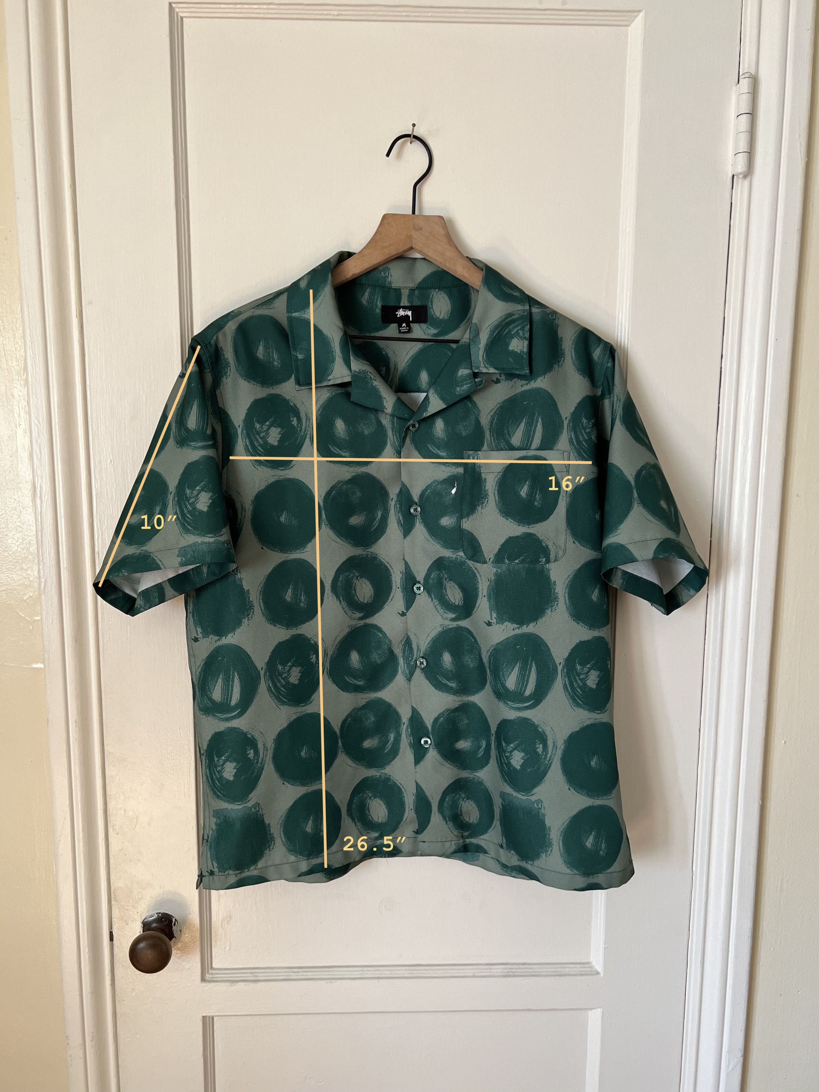 Stussy Stussy Hand Painted Dot Shirt Size US M / EU 48-50 / 2 - 2 Thumbnail