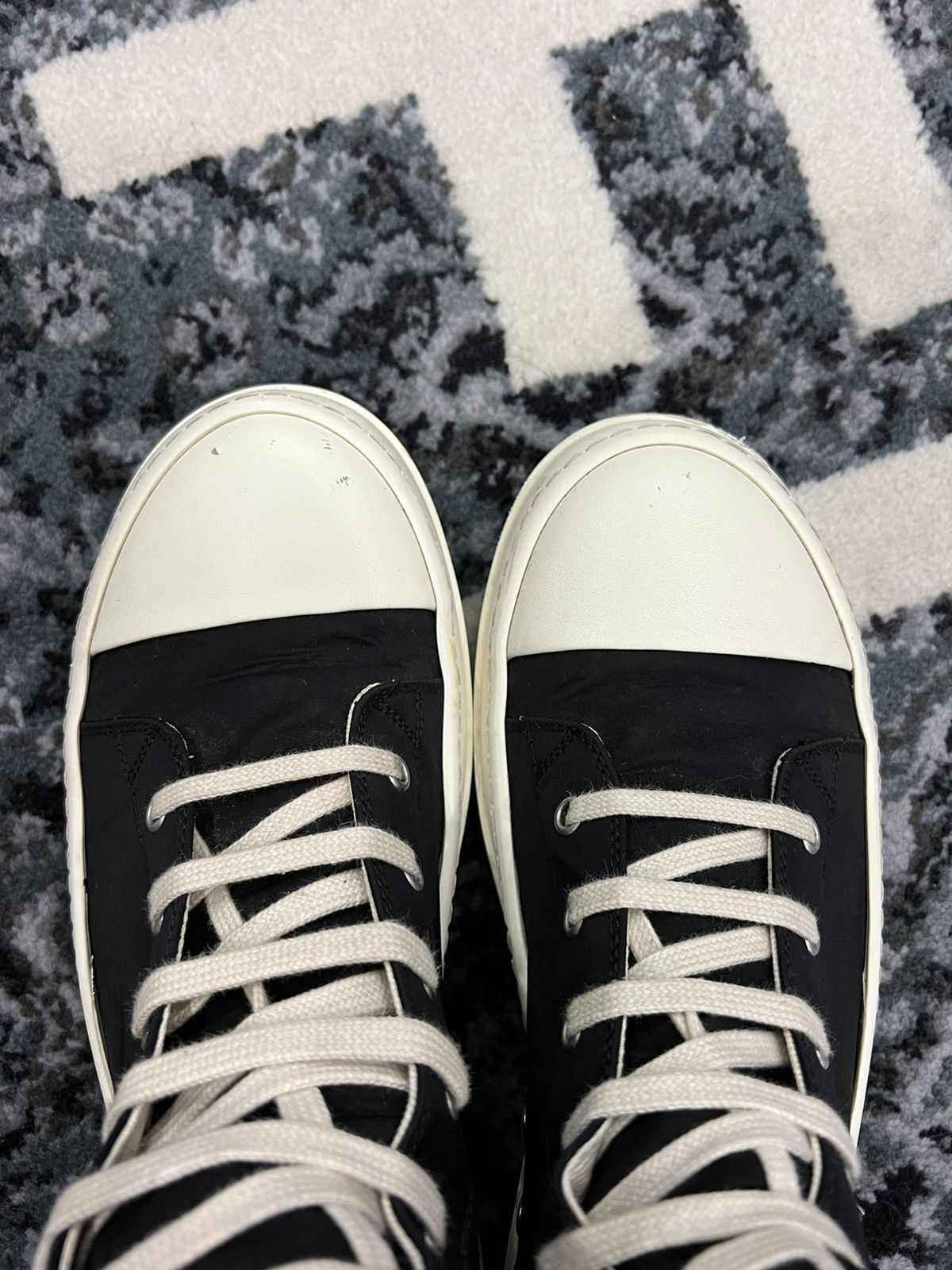 Drkshdw Nylon Cargo Ramones l Black/Milk