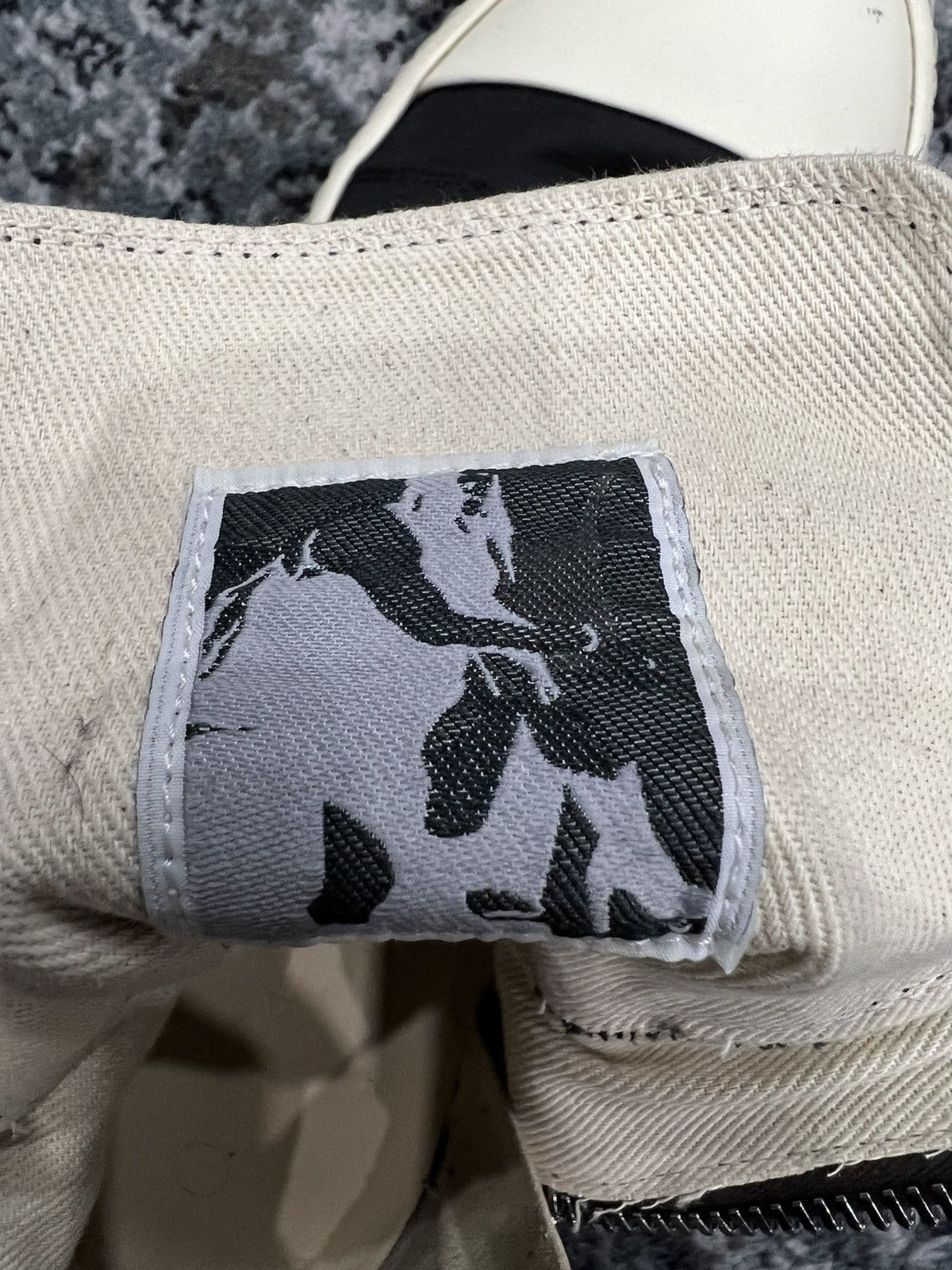 Drkshdw Nylon Cargo Ramones l Black/Milk