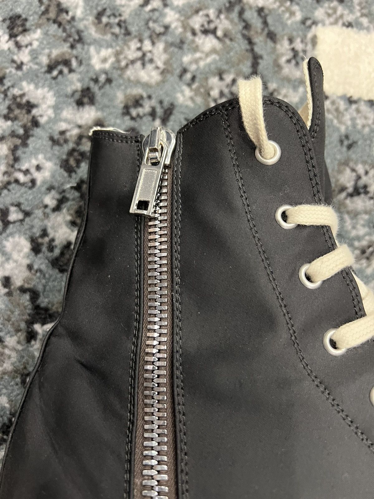 Drkshdw Nylon Cargo Ramones l Black/Milk