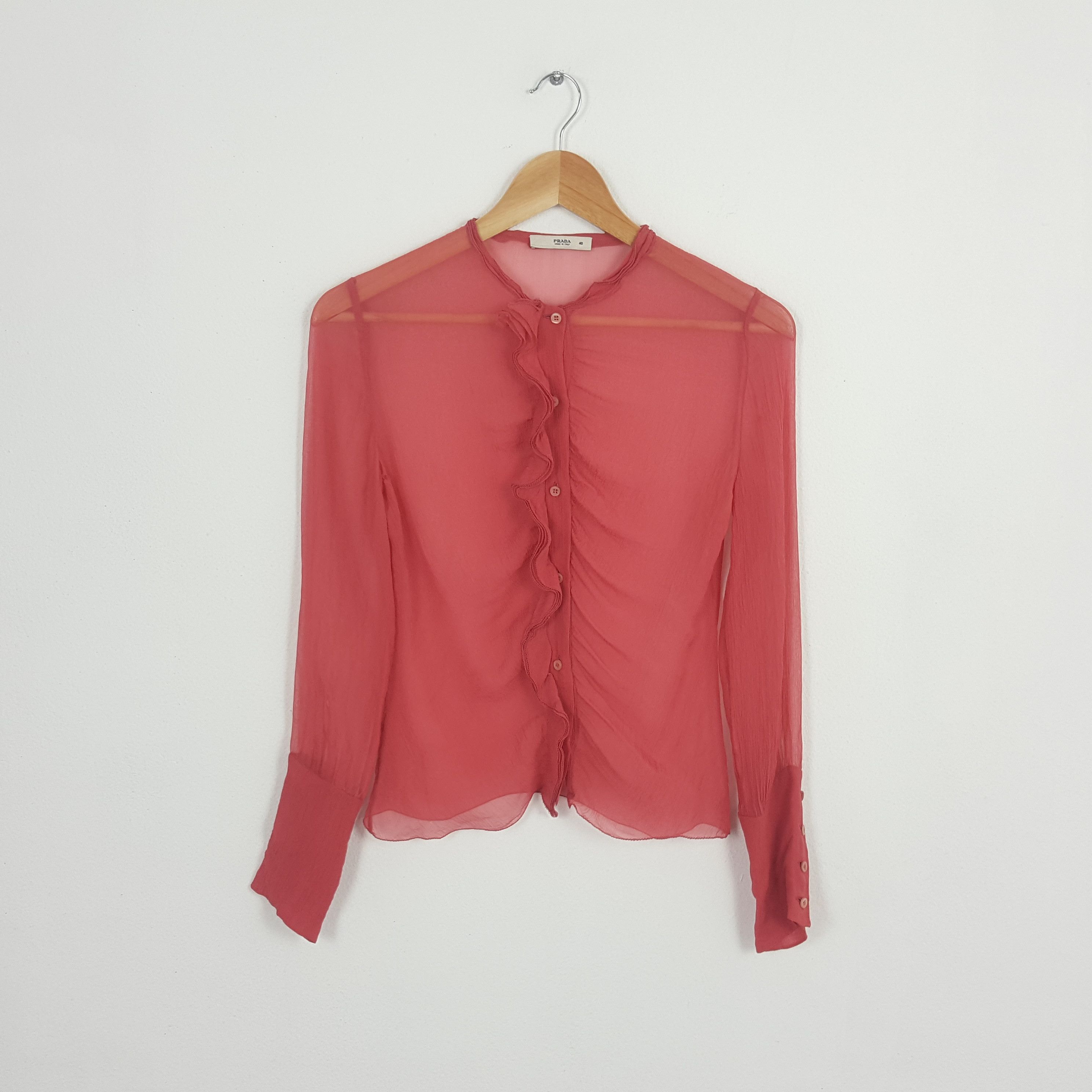 Vintage PRADA Italian Designer Brand Shirt For for Women's