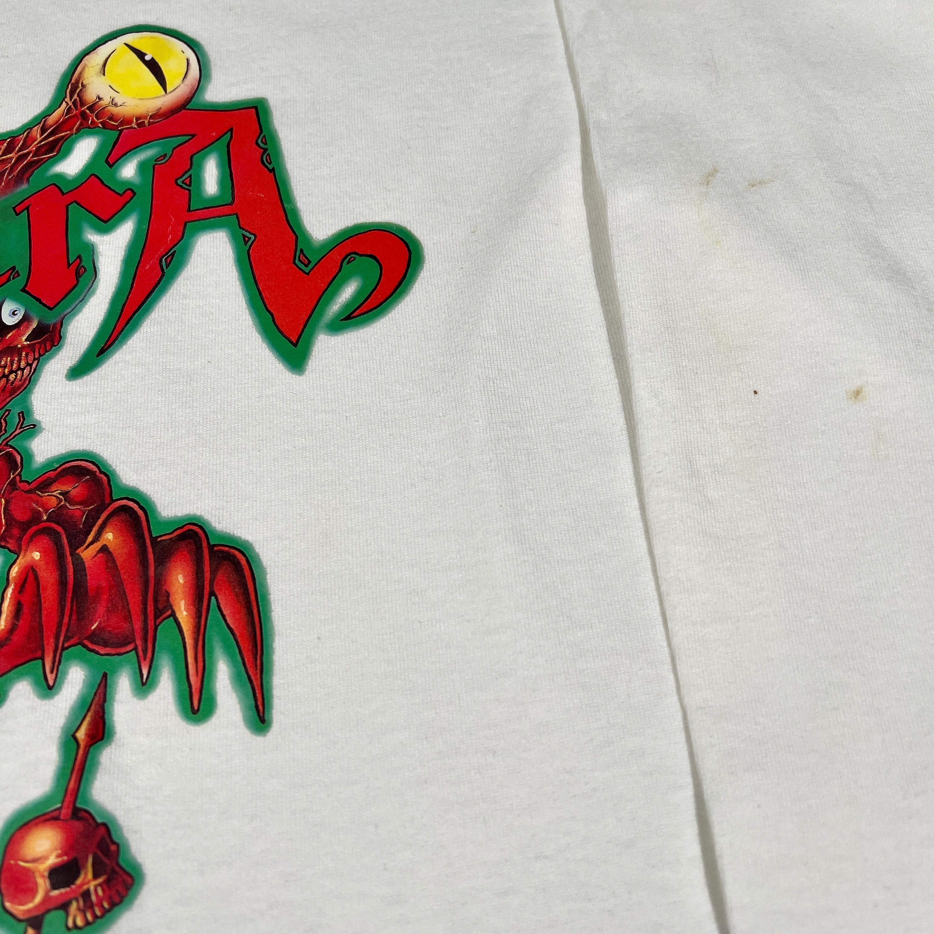 Band Tees Vintage 90s Sepultura Mockneck Long Sleeve Transfer Shirt Size US XL / EU 56 / 4 - 5 Thumbnail