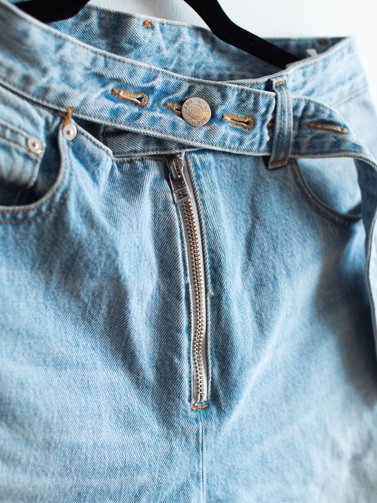 Helmut Lang × Hood By Air Helmut Lang Shayne Oliver Belt Jeans Size US 29 - 3 Thumbnail