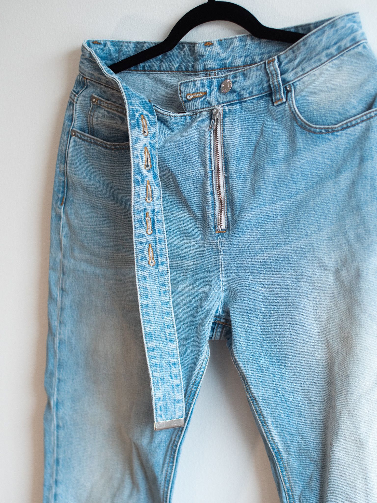 Helmut Lang × Hood By Air Helmut Lang Shayne Oliver Belt Jeans Size US 29 - 4 Thumbnail