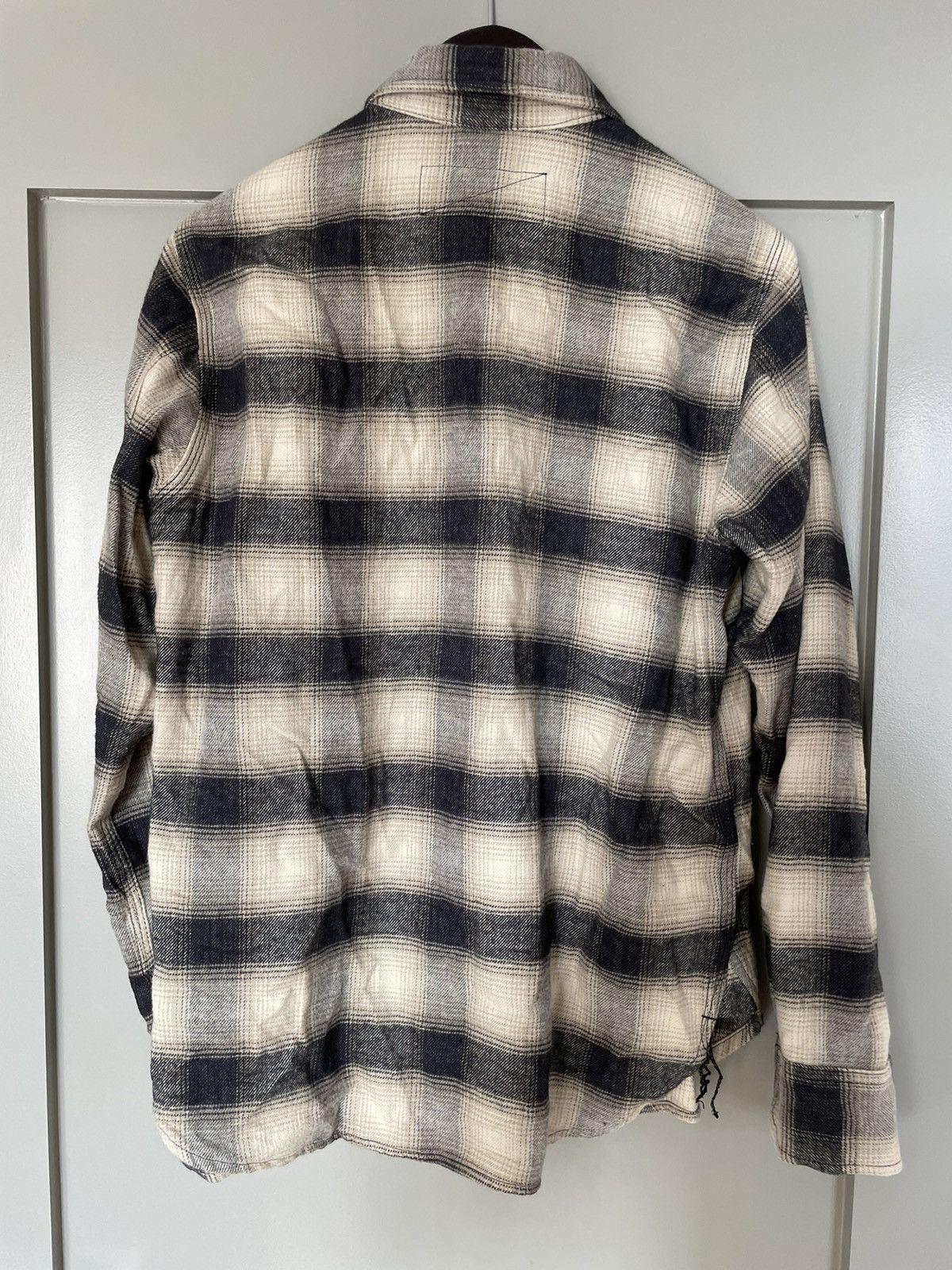 Rogue Territory Rogue Territory BM Shirt // Natural Brushed Plaid Size US M / EU 48-50 / 2 - 3 Thumbnail