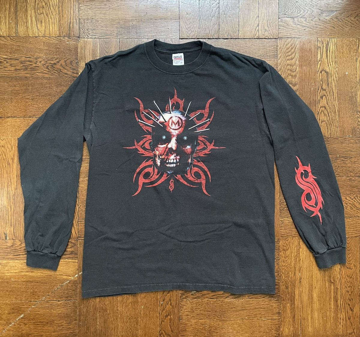 Vintage Vintage Slipknot Long Sleeve T Shirt - Y2K 2001 Metal
