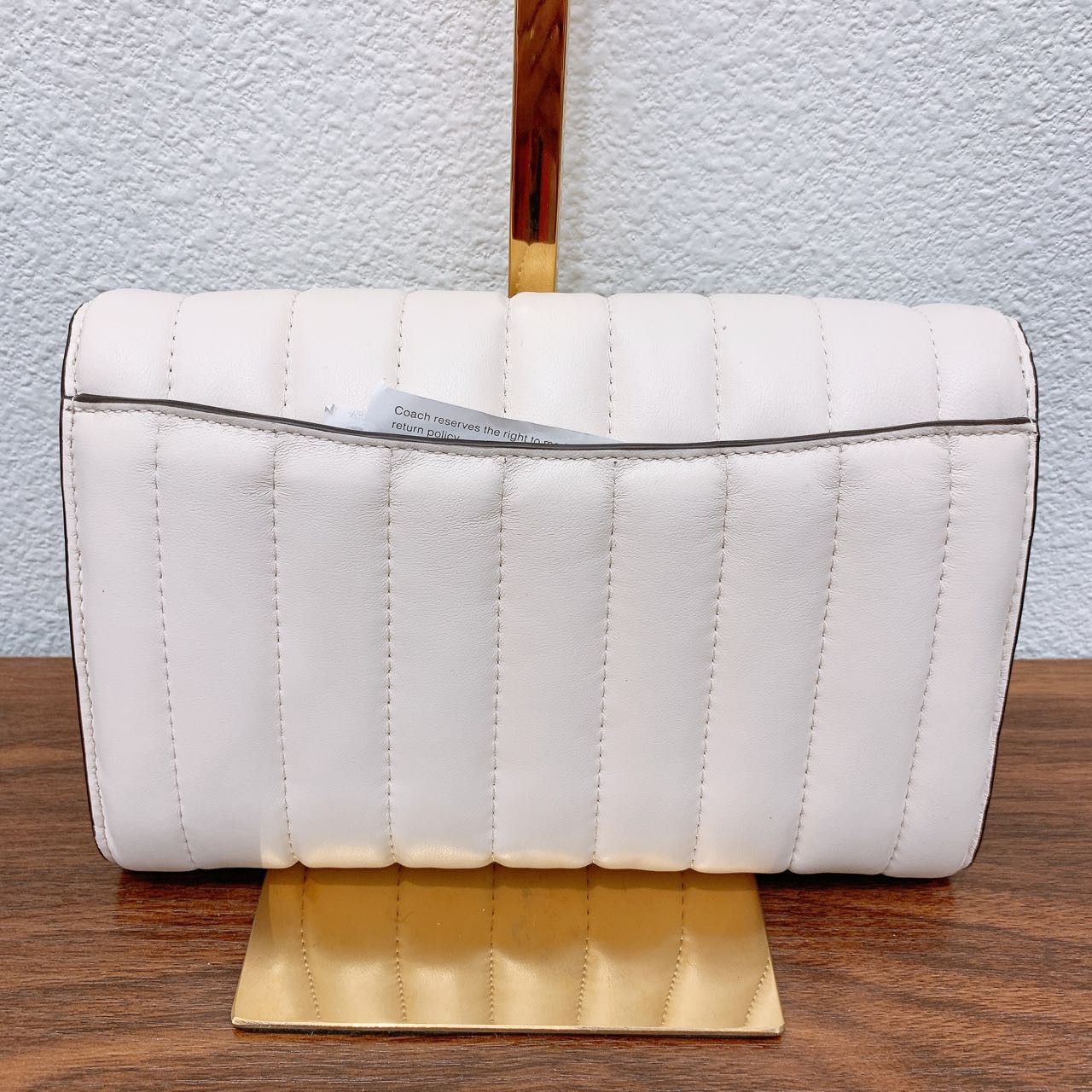 COACH TAMMIE CLUTCH CROSSBODY WITH PUFFY store LINEAR QUILTING