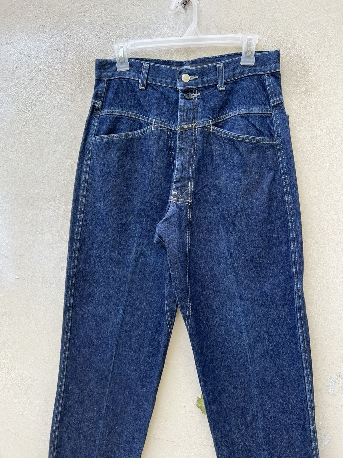 Marithe + Francois Girbaud Vintage 90s MFG Baggy Denim Work Jeans Size US 29 - 8 Thumbnail