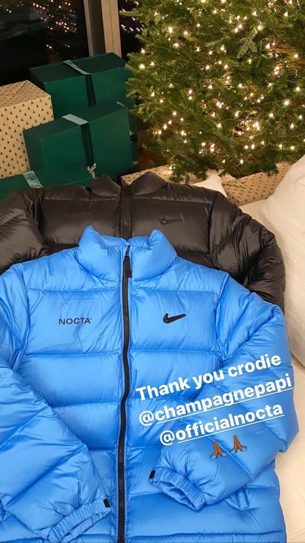Drake 💥💎F&F💎💥✅UNRELEASED NOCTA BABY BLUE PUFFER JACKET Size US L / EU 52-54 / 3 - 8 Thumbnail