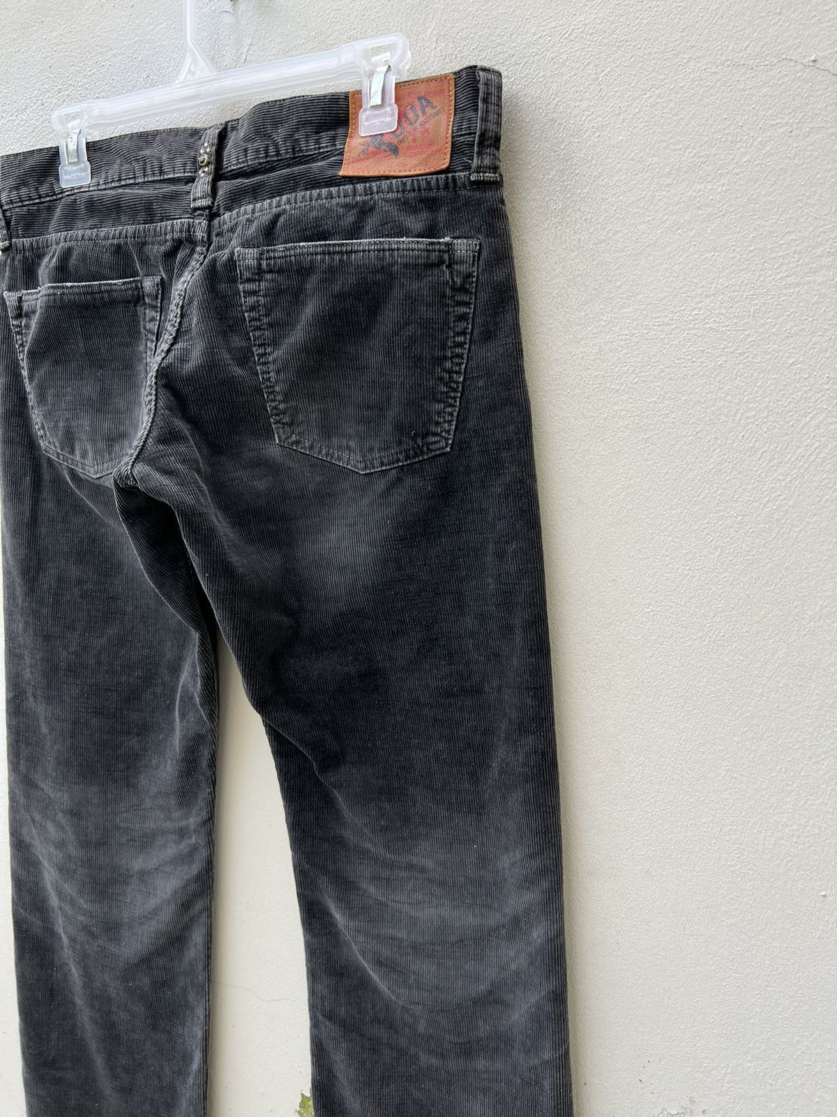 Shellac Vintage David Olive Accessories Japan Fade Black Cord Jeans Size US 31 - 18 Thumbnail