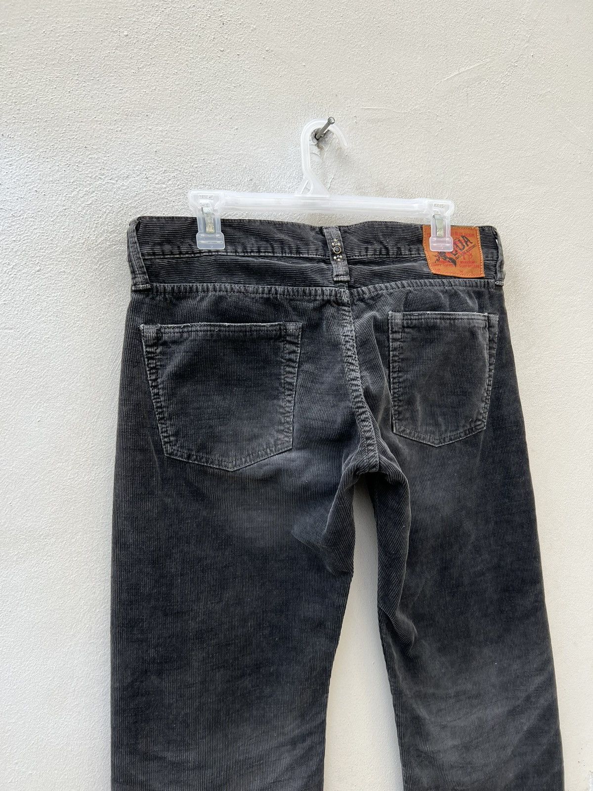 Shellac Vintage David Olive Accessories Japan Fade Black Cord Jeans Size US 31 - 16 Thumbnail
