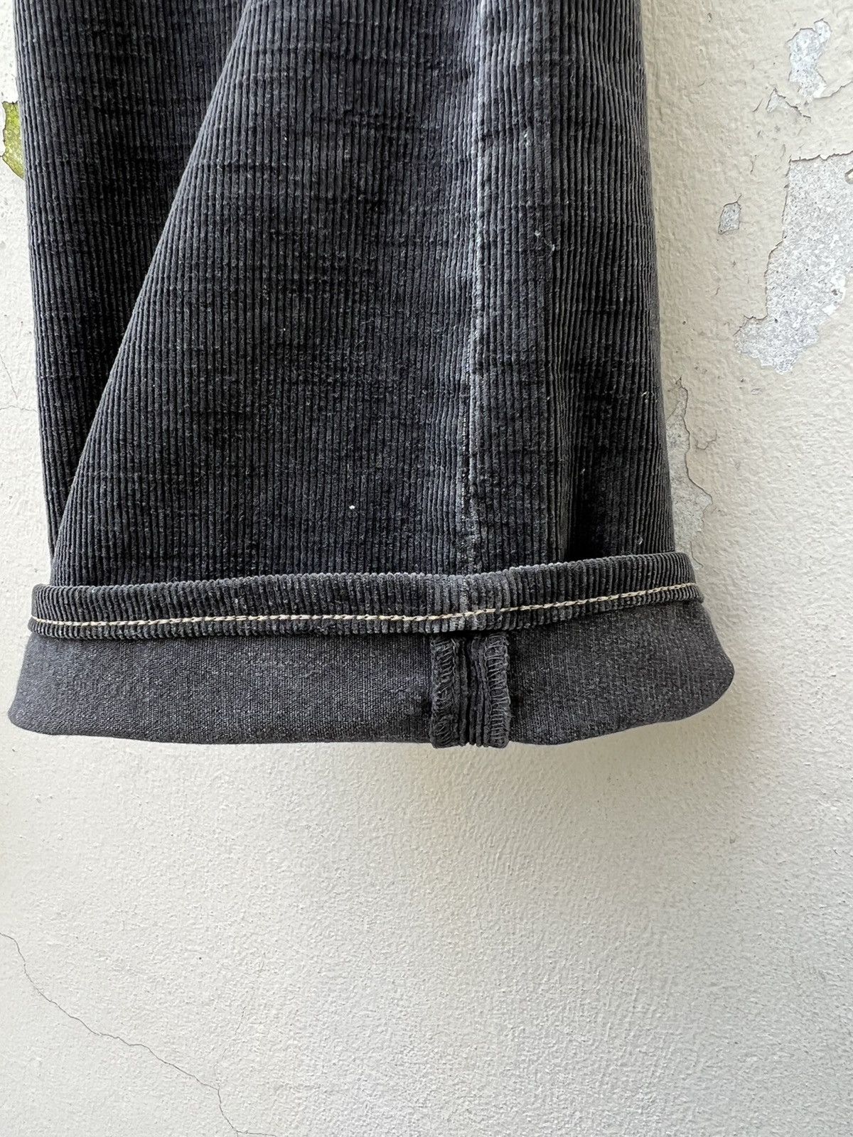 Shellac Vintage David Olive Accessories Japan Fade Black Cord Jeans Size US 31 - 14 Thumbnail