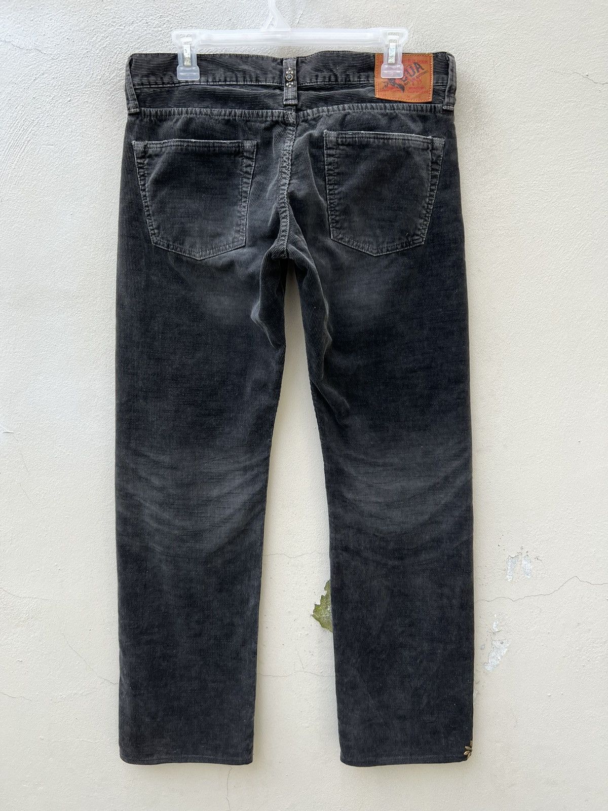 Shellac Vintage David Olive Accessories Japan Fade Black Cord Jeans Size US 31 - 15 Thumbnail