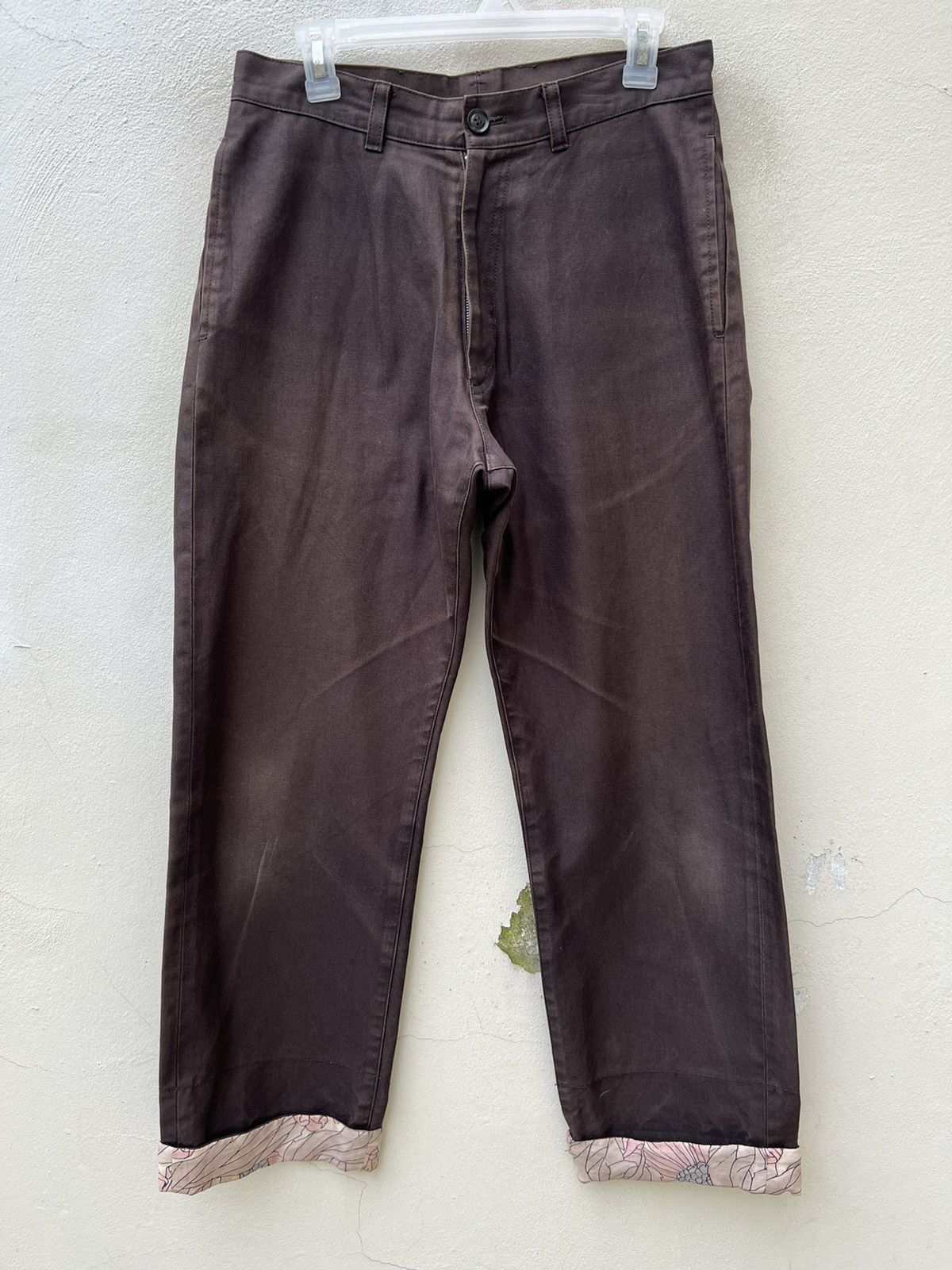 Nude: Masahiko Maruyama × Vintage Vintage Nude: Masahiko Maruyama Sun Fade Wax Dirty Chinos Size US 30 / EU 46 - 7 Thumbnail