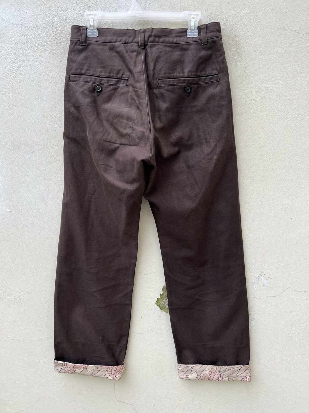 Nude: Masahiko Maruyama × Vintage Vintage Nude: Masahiko Maruyama Sun Fade Wax Dirty Chinos Size US 30 / EU 46 - 16 Thumbnail