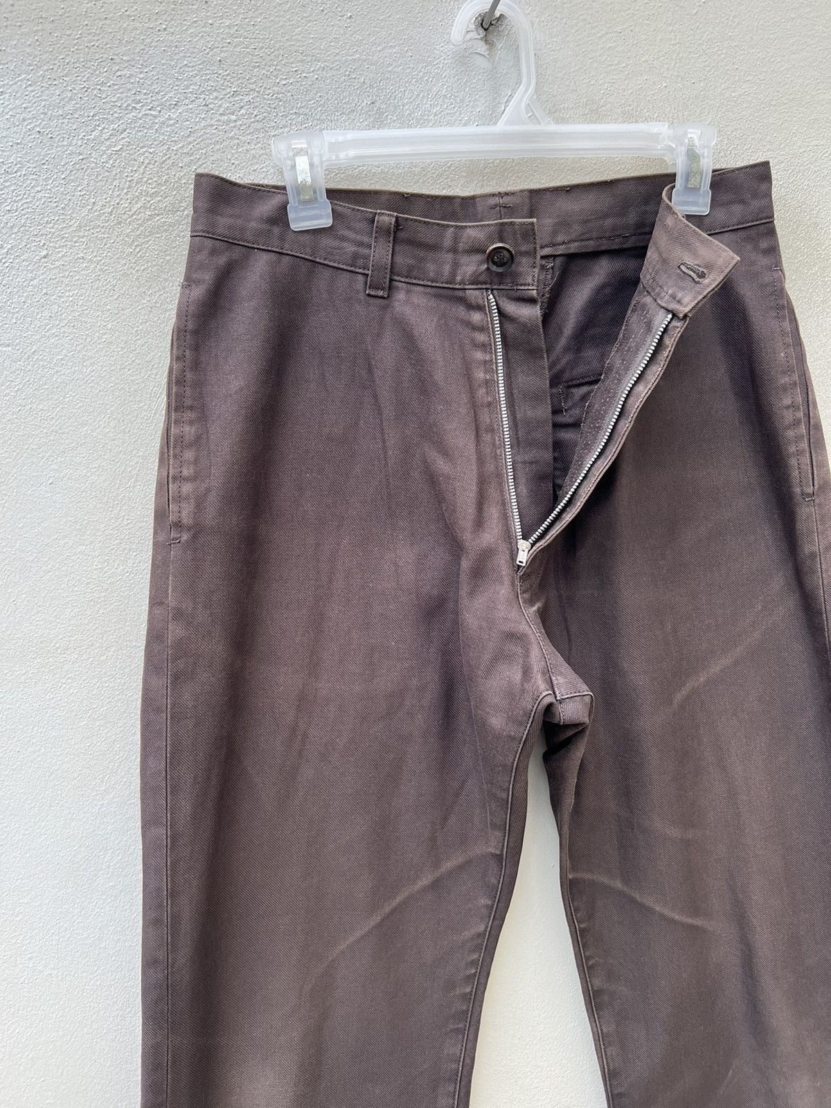 Nude: Masahiko Maruyama × Vintage Vintage Nude: Masahiko Maruyama Sun Fade Wax Dirty Chinos Size US 30 / EU 46 - 10 Thumbnail