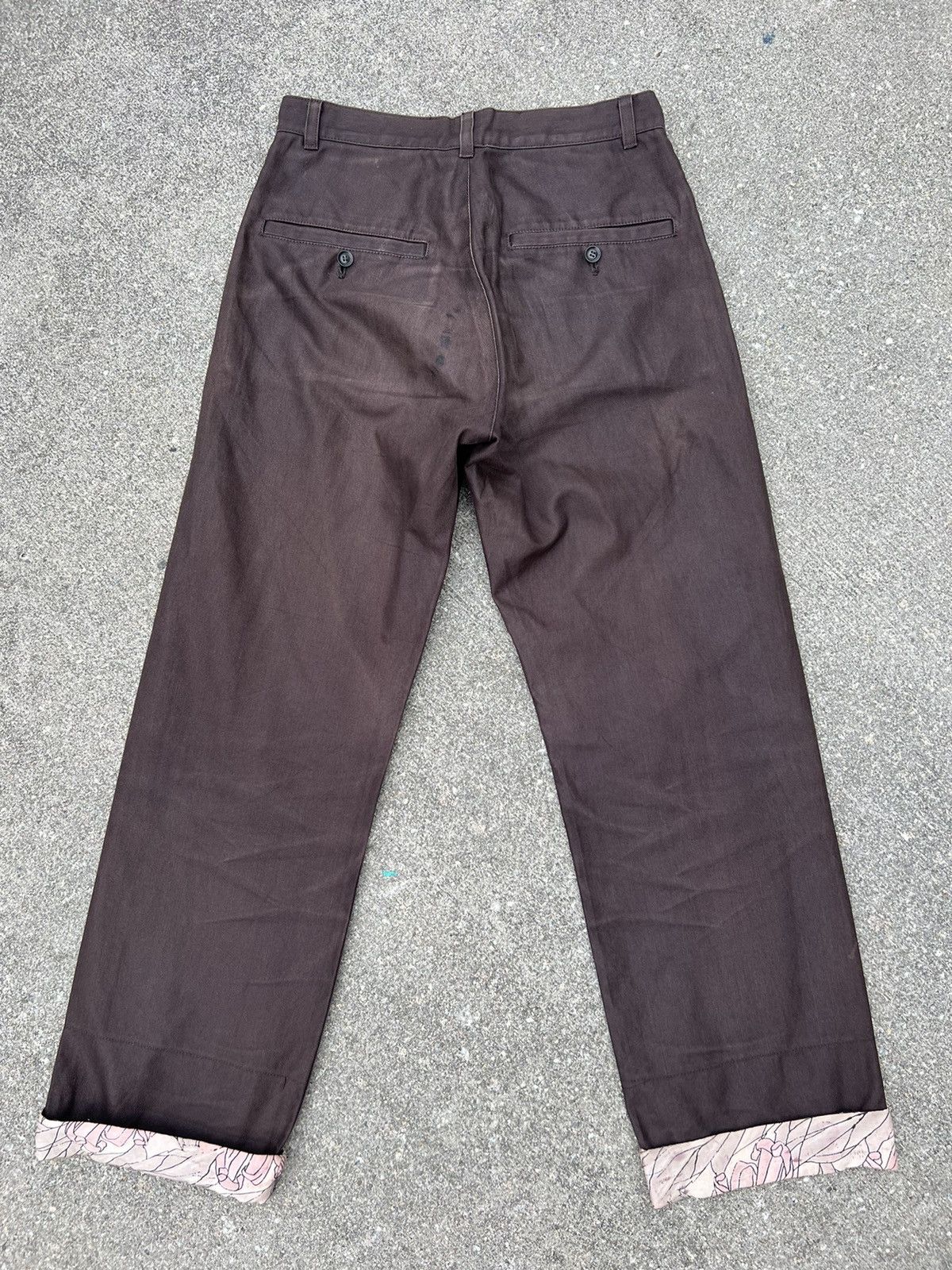 Nude: Masahiko Maruyama × Vintage Vintage Nude: Masahiko Maruyama Sun Fade Wax Dirty Chinos Size US 30 / EU 46 - 6 Thumbnail