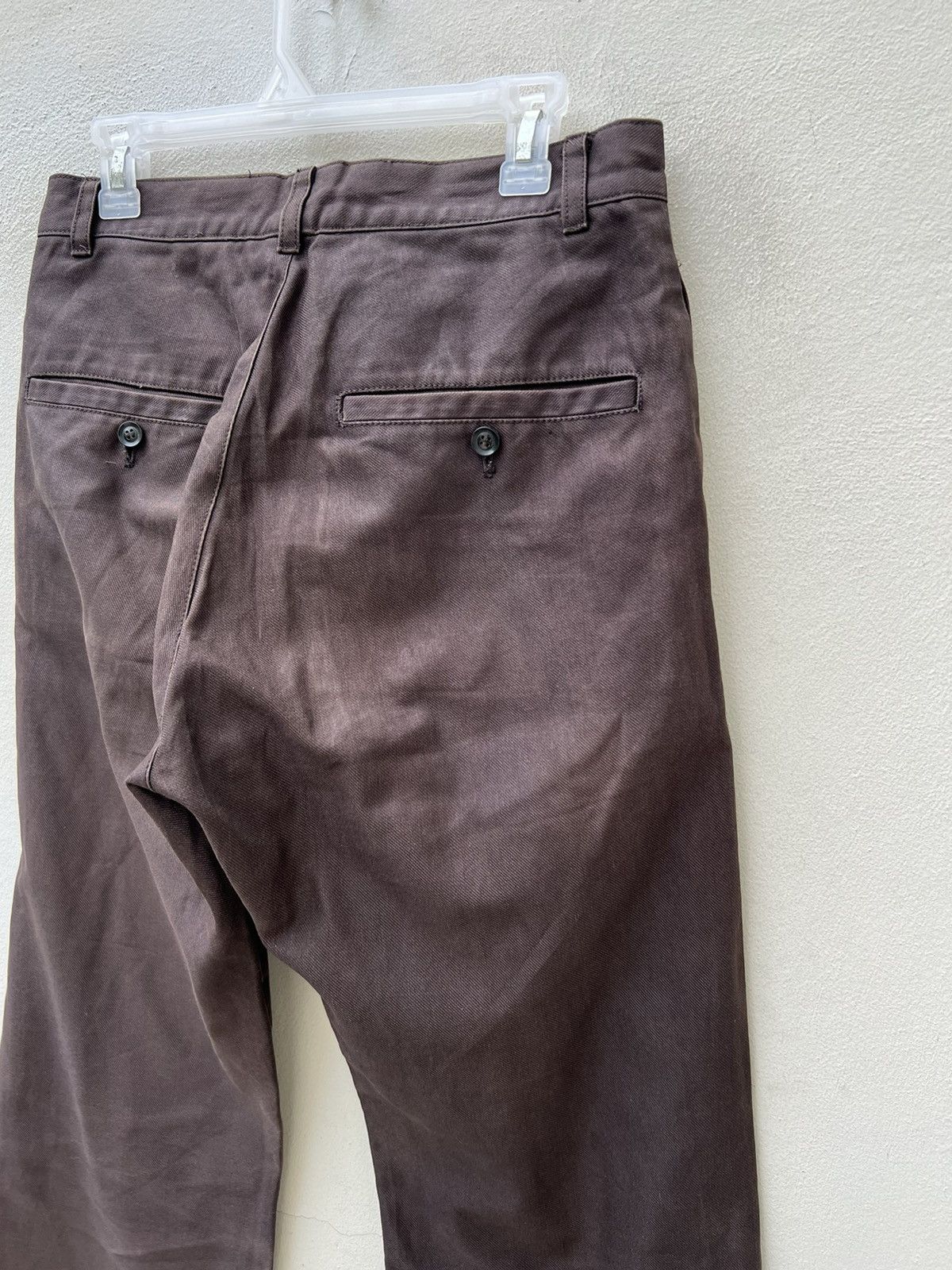 Nude: Masahiko Maruyama × Vintage Vintage Nude: Masahiko Maruyama Sun Fade Wax Dirty Chinos Size US 30 / EU 46 - 21 Thumbnail