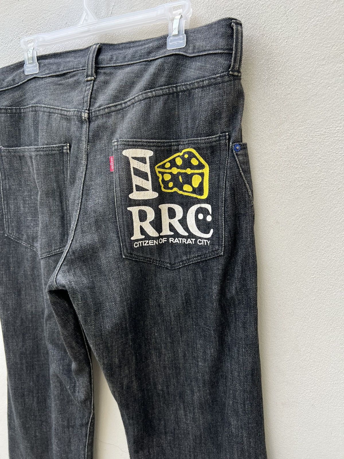 Swagger VTG DOARAT Japan Black Denim Citizen Of RatRat City Jeans Size US 34 / EU 50 - 19 Thumbnail