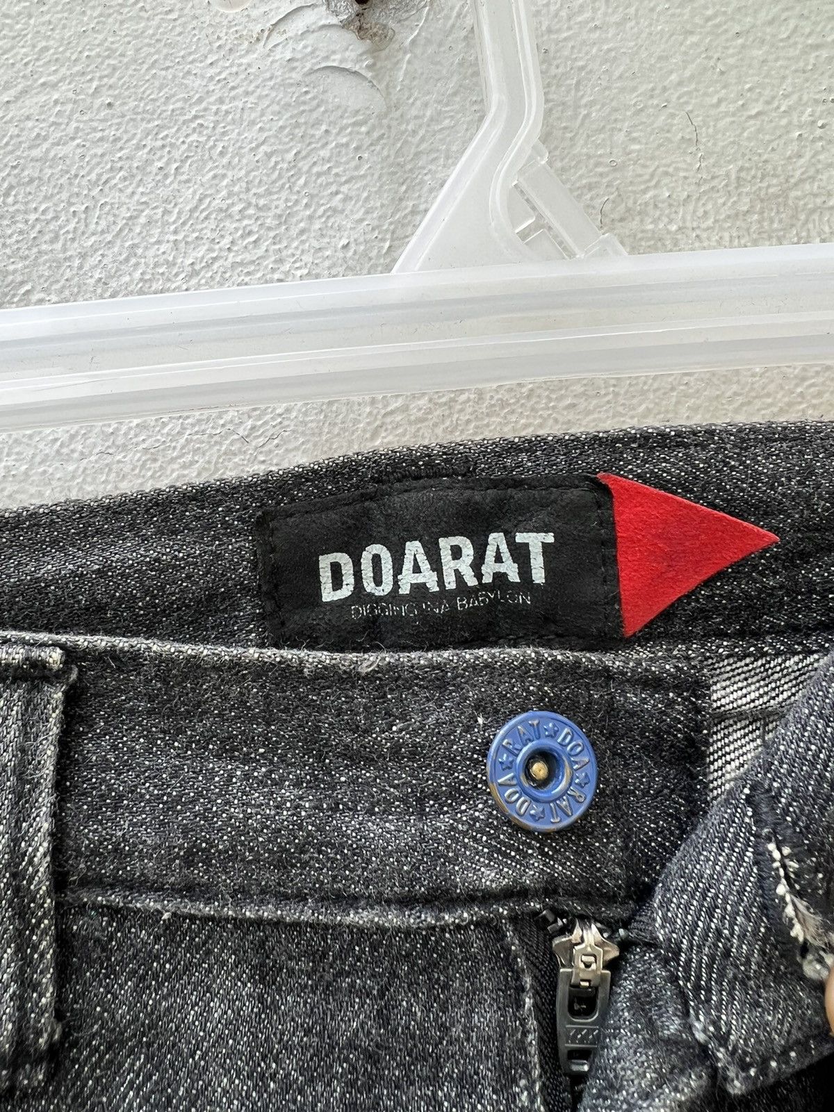 Swagger VTG DOARAT Japan Black Denim Citizen Of RatRat City Jeans Size US 34 / EU 50 - 9 Thumbnail