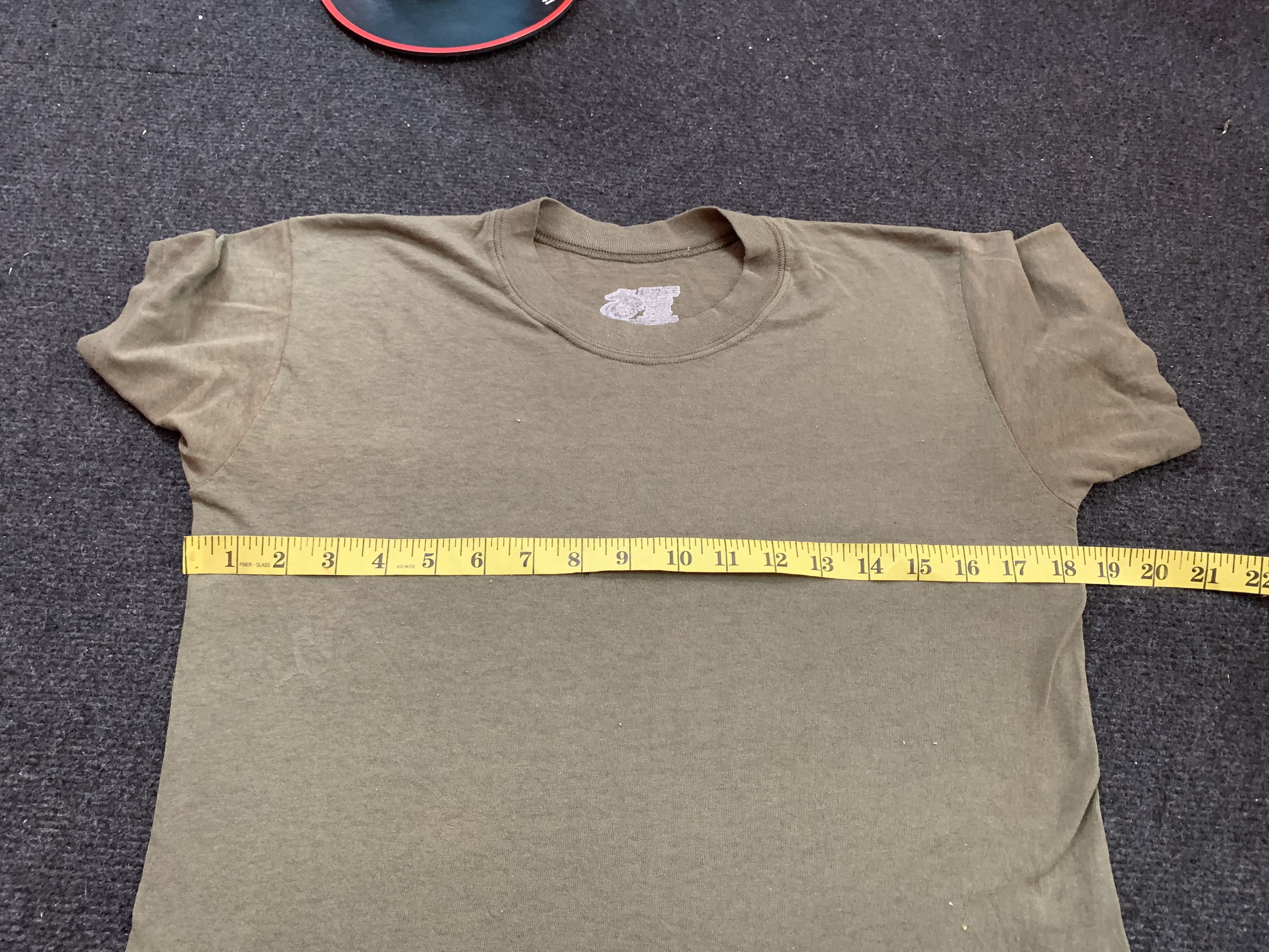 Vintage Steals!!! Vintage 90s Duke Army Plain Tee Size US S / EU 44-46 / 1 - 6 Thumbnail
