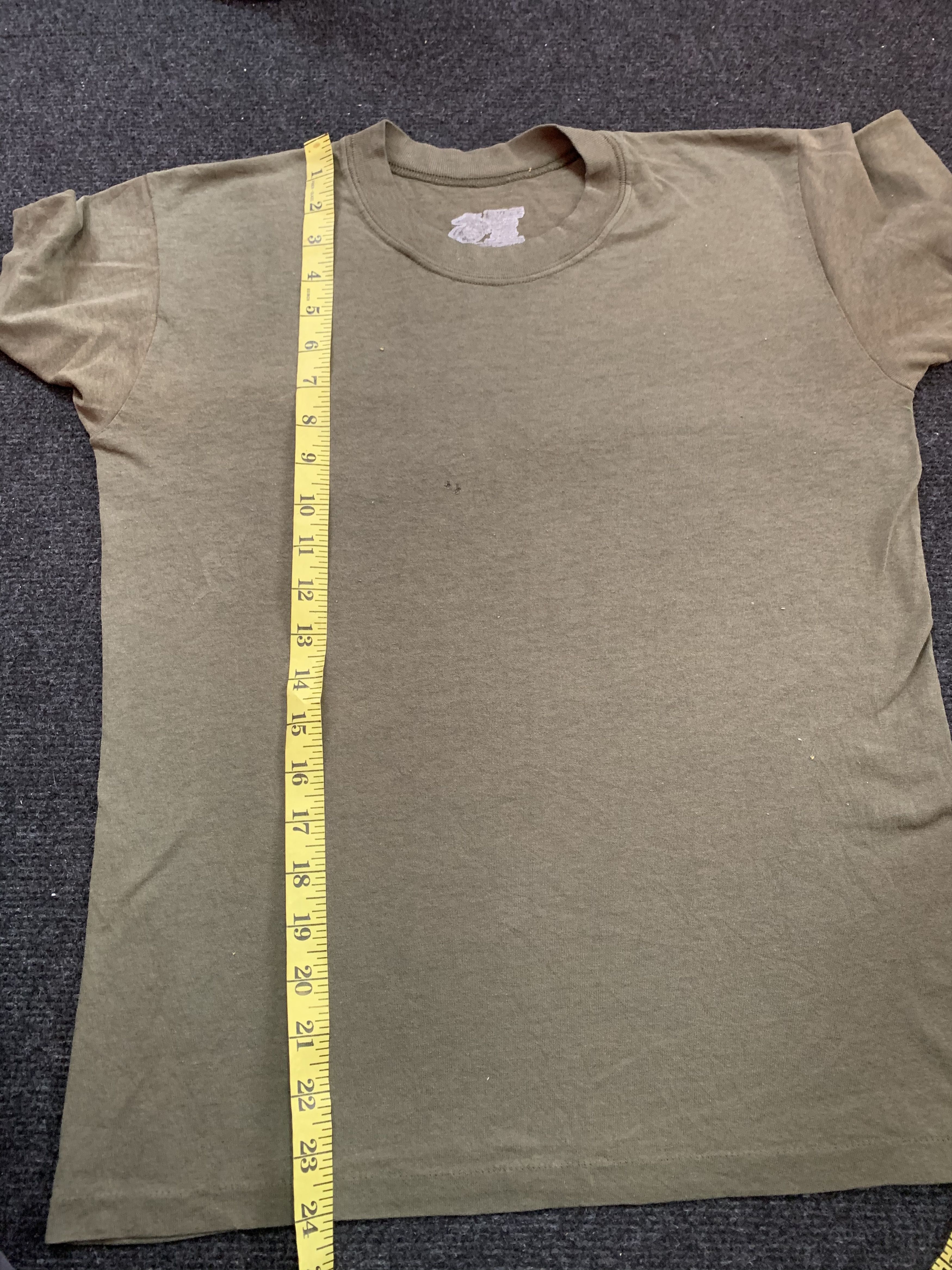 Vintage Steals!!! Vintage 90s Duke Army Plain Tee Size US S / EU 44-46 / 1 - 7 Thumbnail